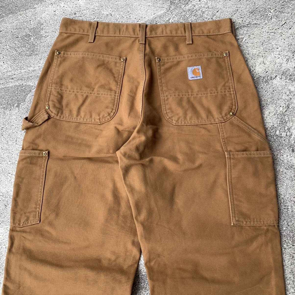 Carhartt Carhartt Double Knee Pants Brown Size US 33 - 7 Thumbnail