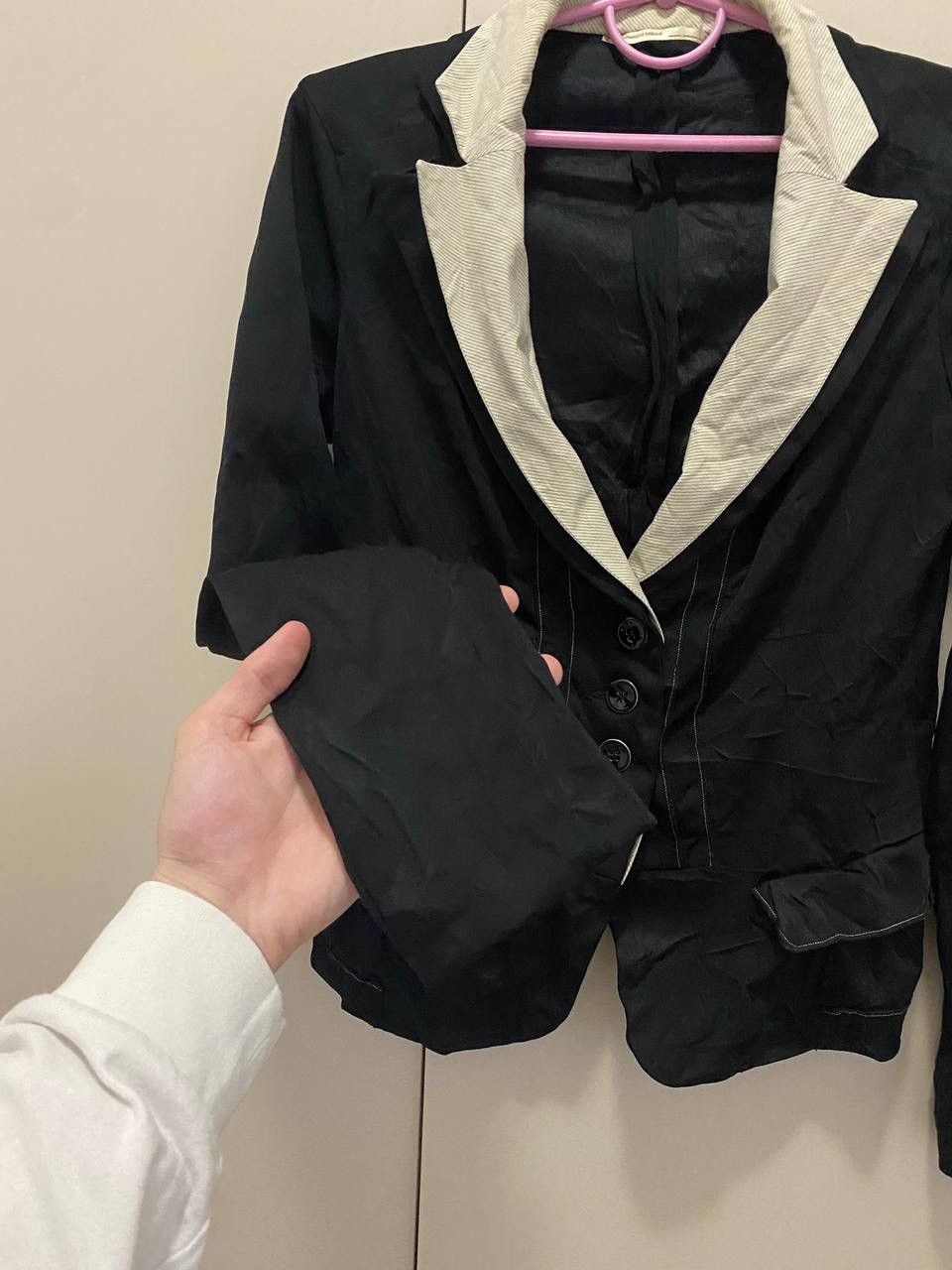 Marithe + Francois Girbaud Marithe Francois Girbaud avant garde crazy blazer Size M / US 6-8 / IT 42-44 - 4 Thumbnail