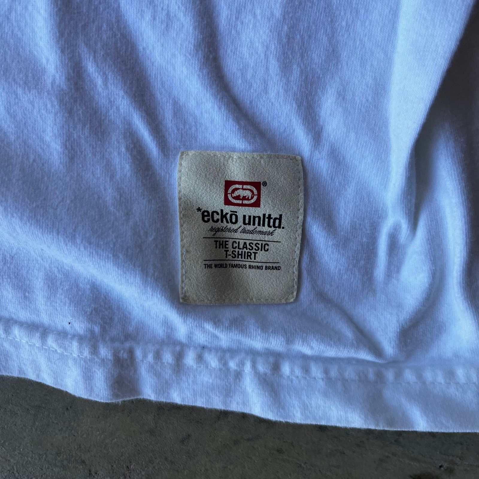 Vintage VINTAGE ECKO UNLTD SHIRT LOGO BRAND 2XL WHITE TEE 00S Y2K Size US XXL / EU 58 / 5 - 5 Thumbnail