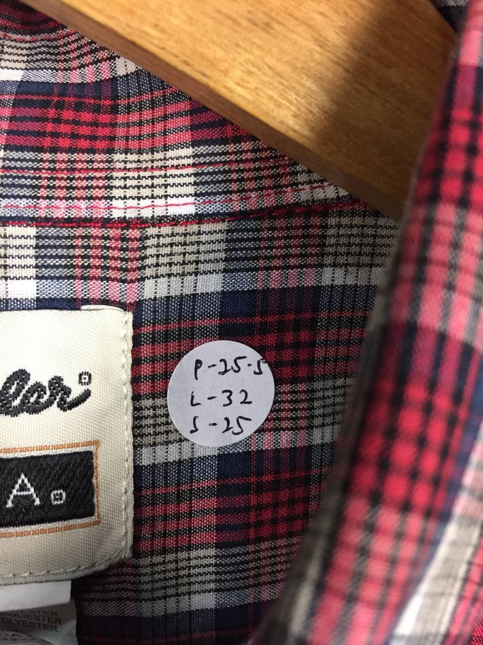 Wrangler Wrangler RIATA Plaid Western Button Up Long Sleeve Shirt Size US XL / EU 56 / 4 - 9 Thumbnail