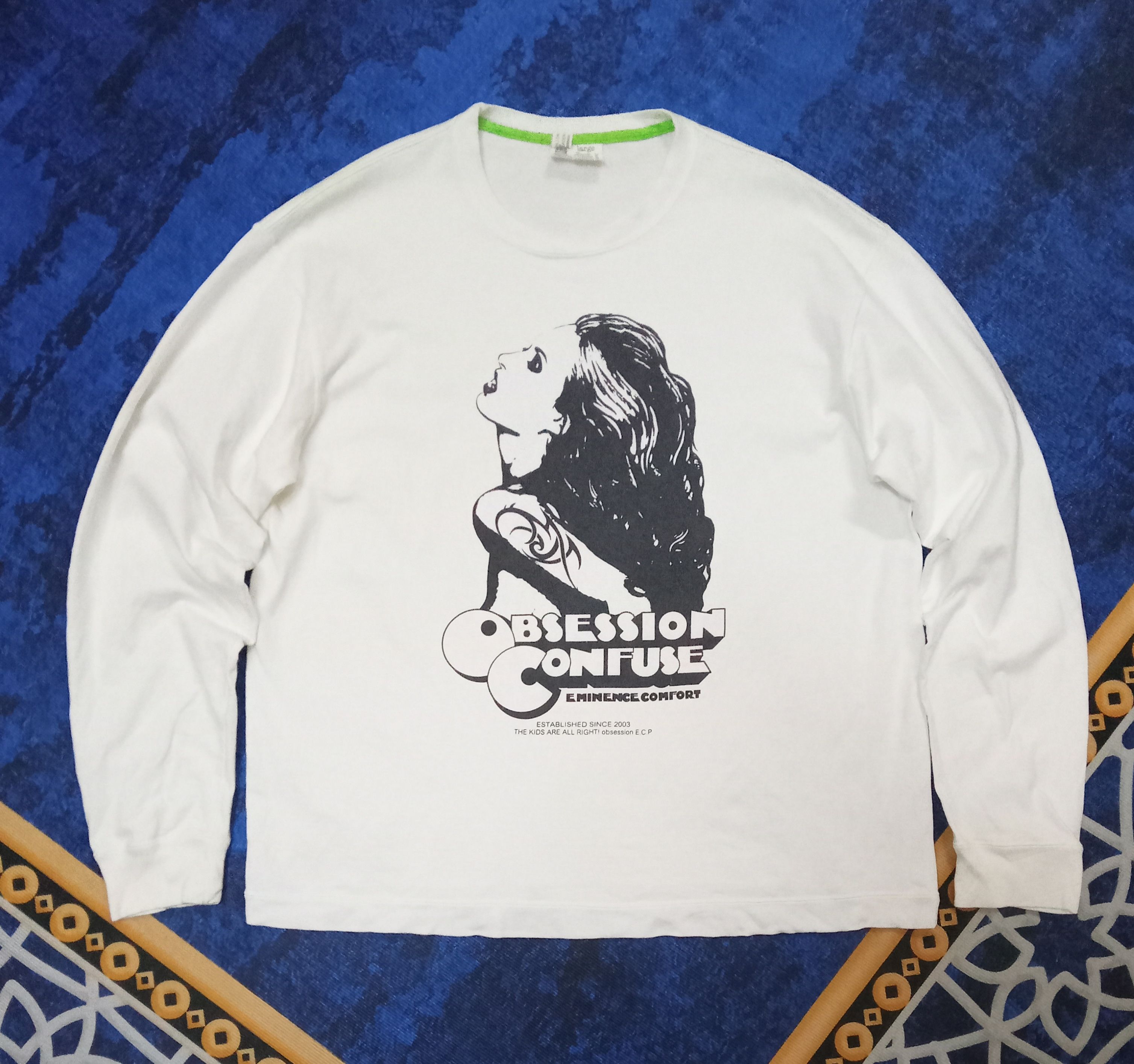 Japanese Brand Eminance Comfort Products Obsession Confuse Long Sleeves Tee Size US L / EU 52-54 / 3 - 1 Thumbnail