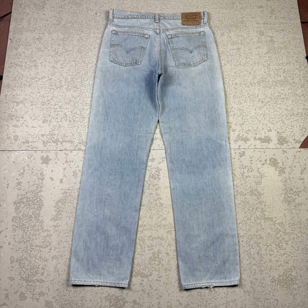 Levi's × Vintage 💥Vintage 90s Levis 510 Sick Blue Wash Denim Pant Size US 32 / EU 48 - 4 Thumbnail