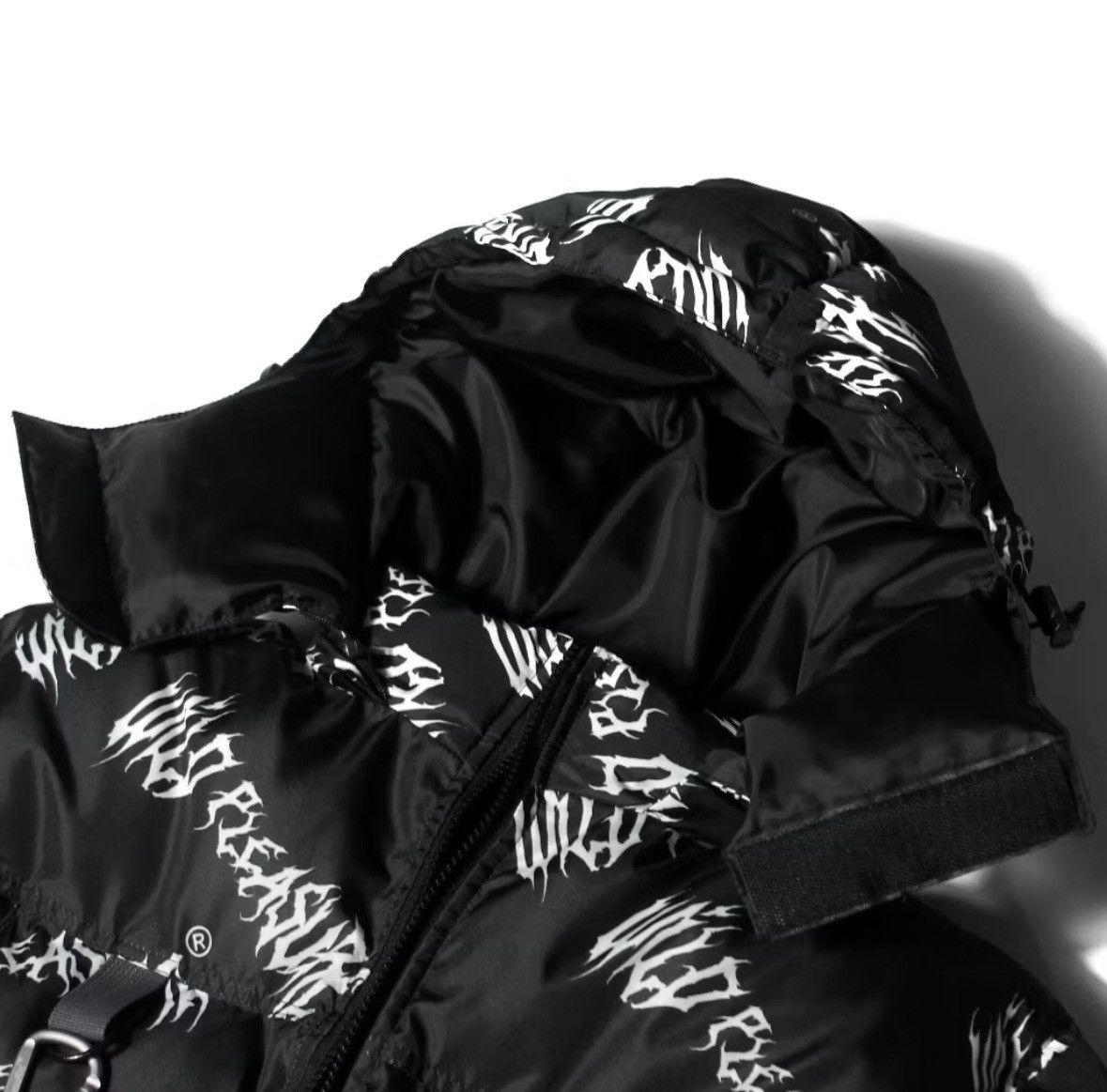 Other Wild puffer jacket gorpcore jacket puffer boxy black Size US L / EU 52-54 / 3 - 4 Thumbnail
