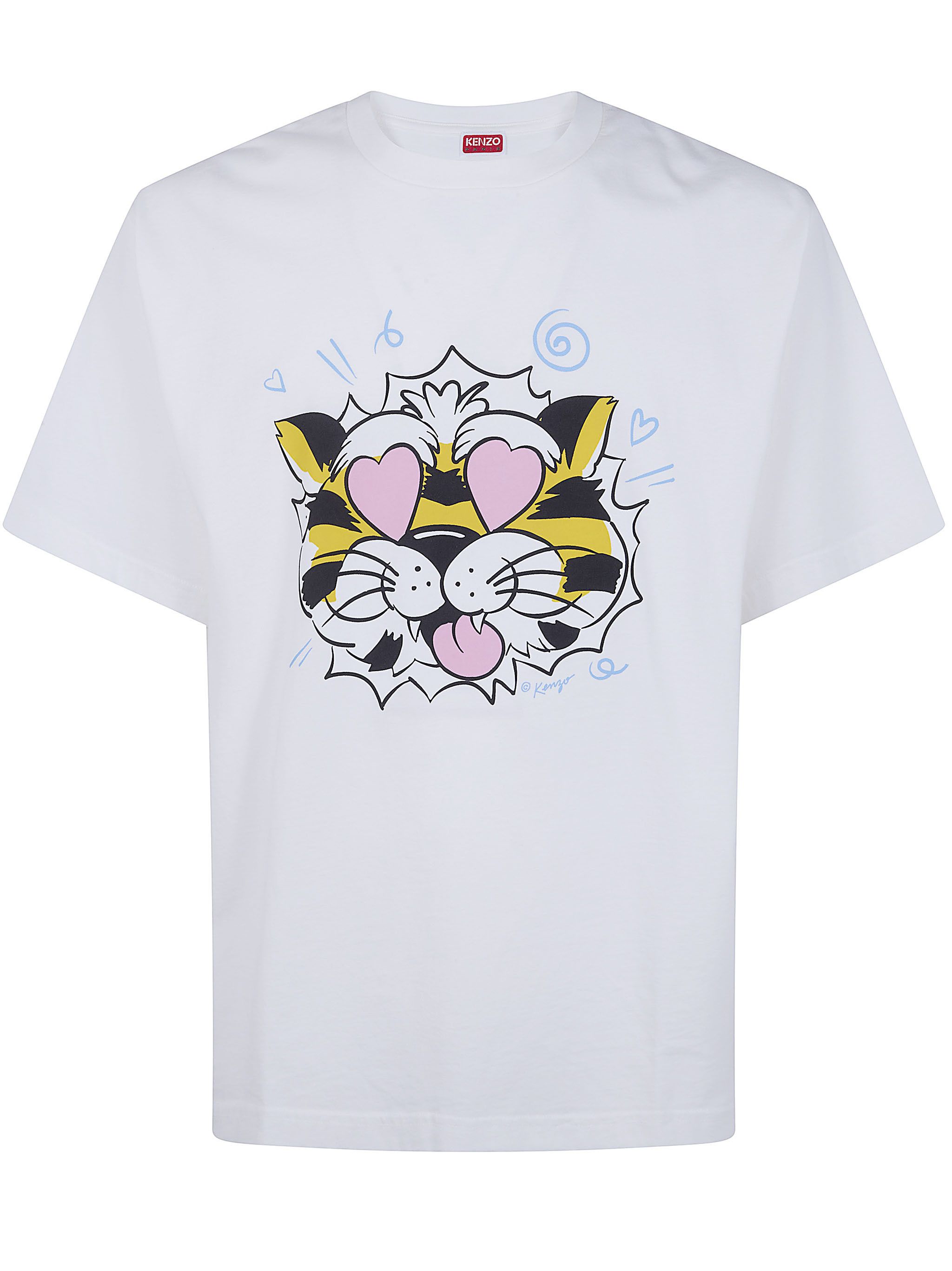 Kenzo "KENZO WILD TIGER" OVERSIZE T-SHIRT Size US S / EU 44-46 / 1 - 1 Thumbnail