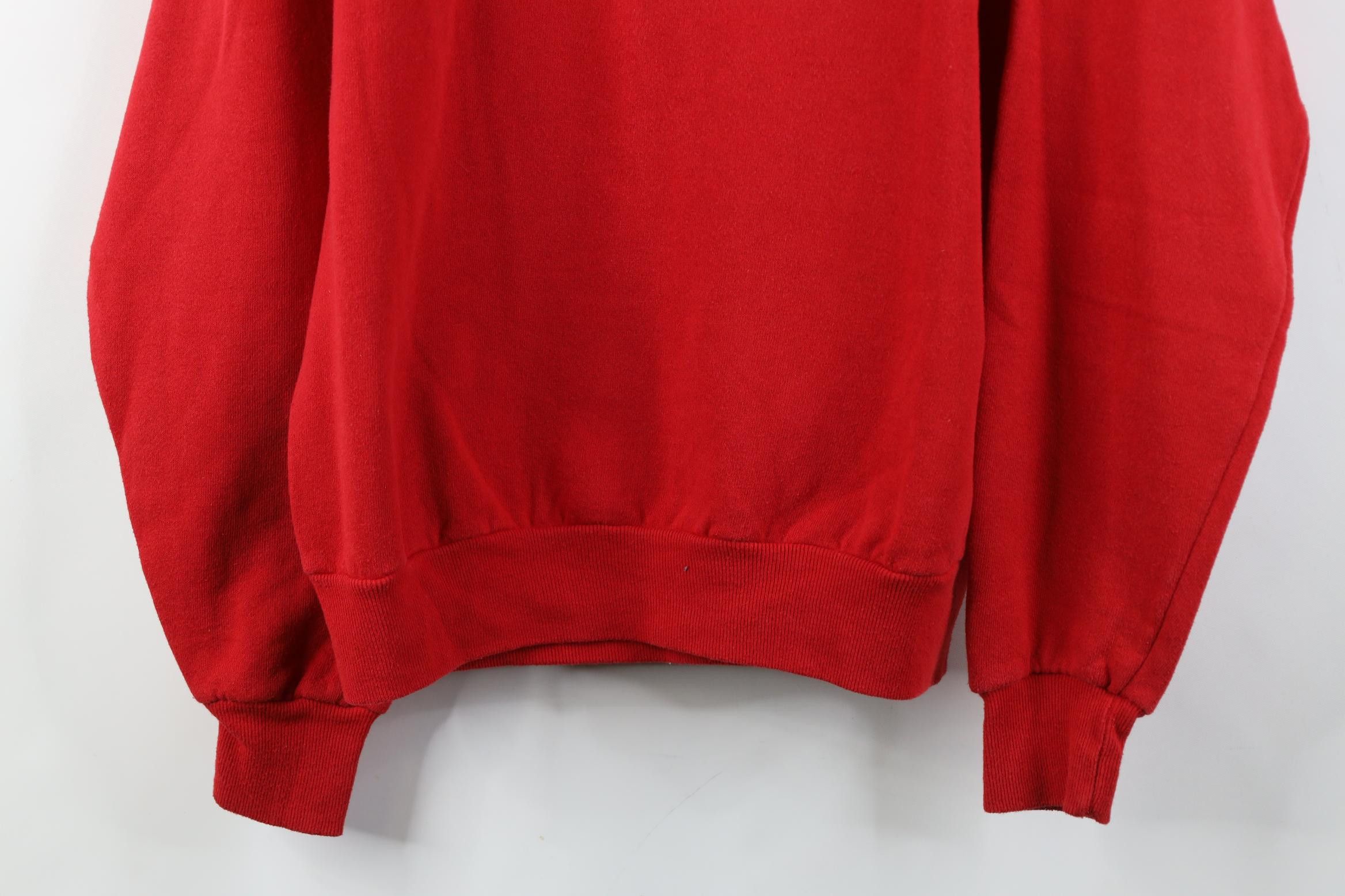 Vintage Vintage 90s Streetwear Christmas Snowman Collared Sweatshirt Size M / US 6-8 / IT 42-44 - 3 Thumbnail