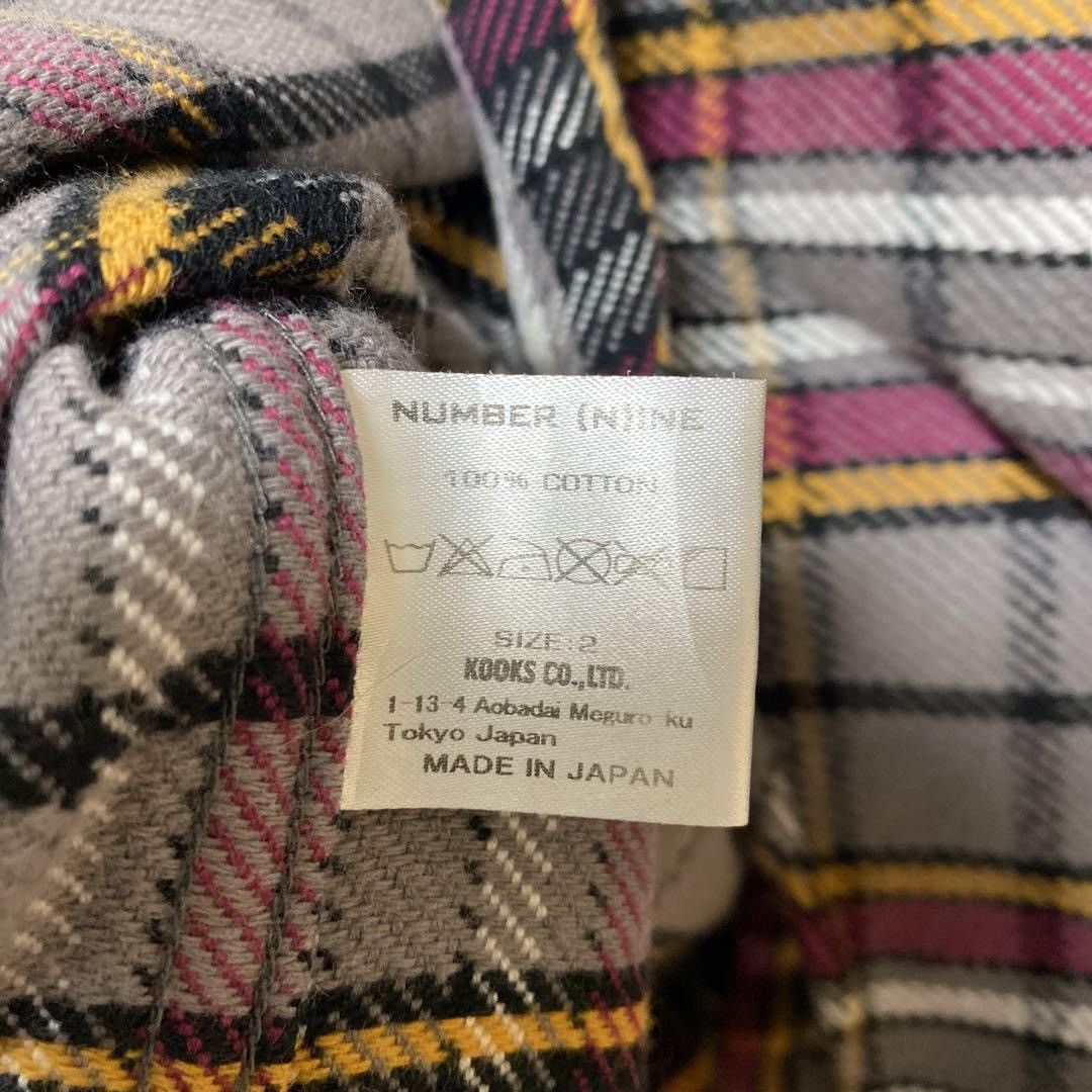 Number (N)ine Flannel Shirt Size US M / EU 48-50 / 2 - 4 Thumbnail