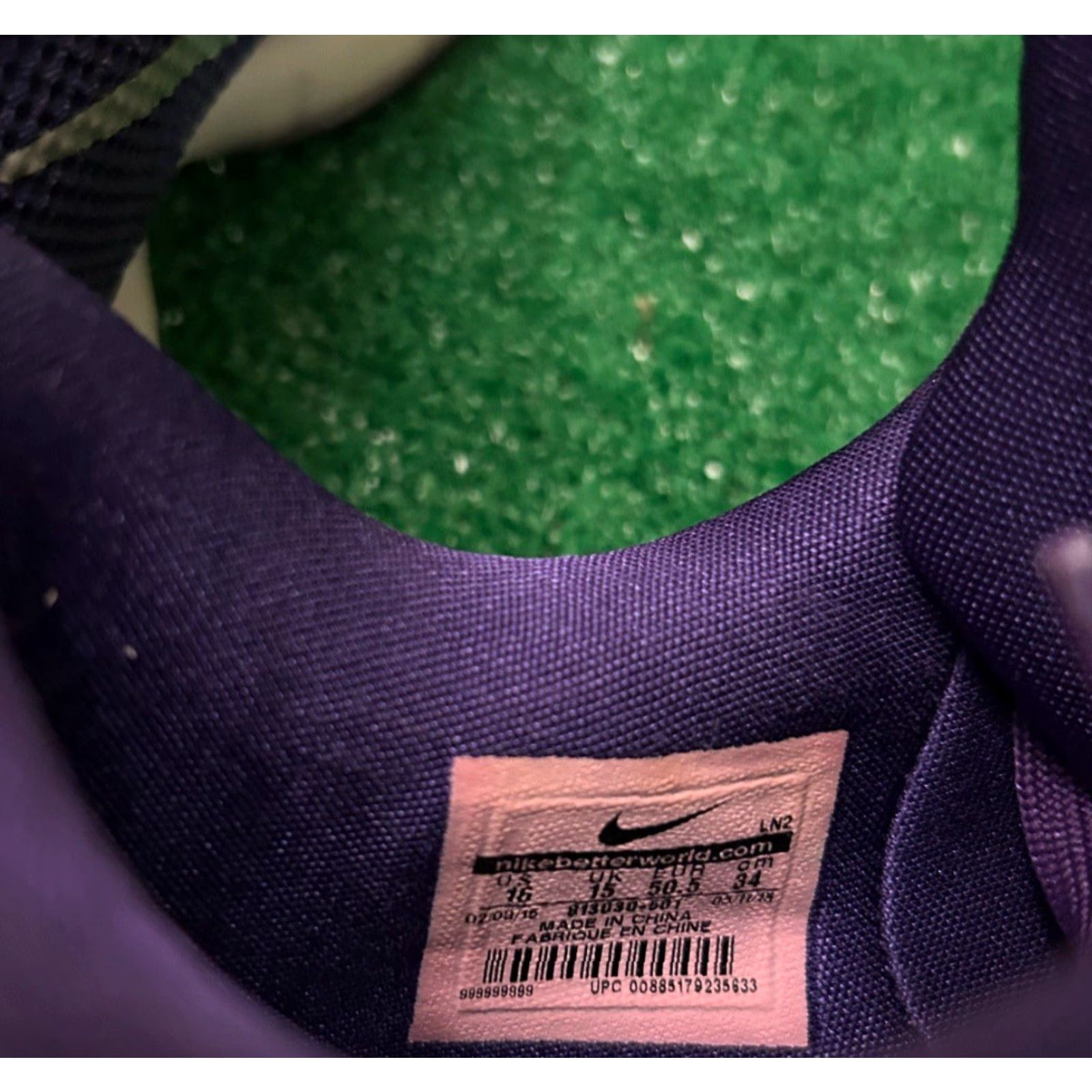 Nike VINTAGE Nike Kobe 10 TB Court Purple Moonwalker Mens Size 16 Purple 813030-501 Size US 15 / EU 48 - 6 Thumbnail