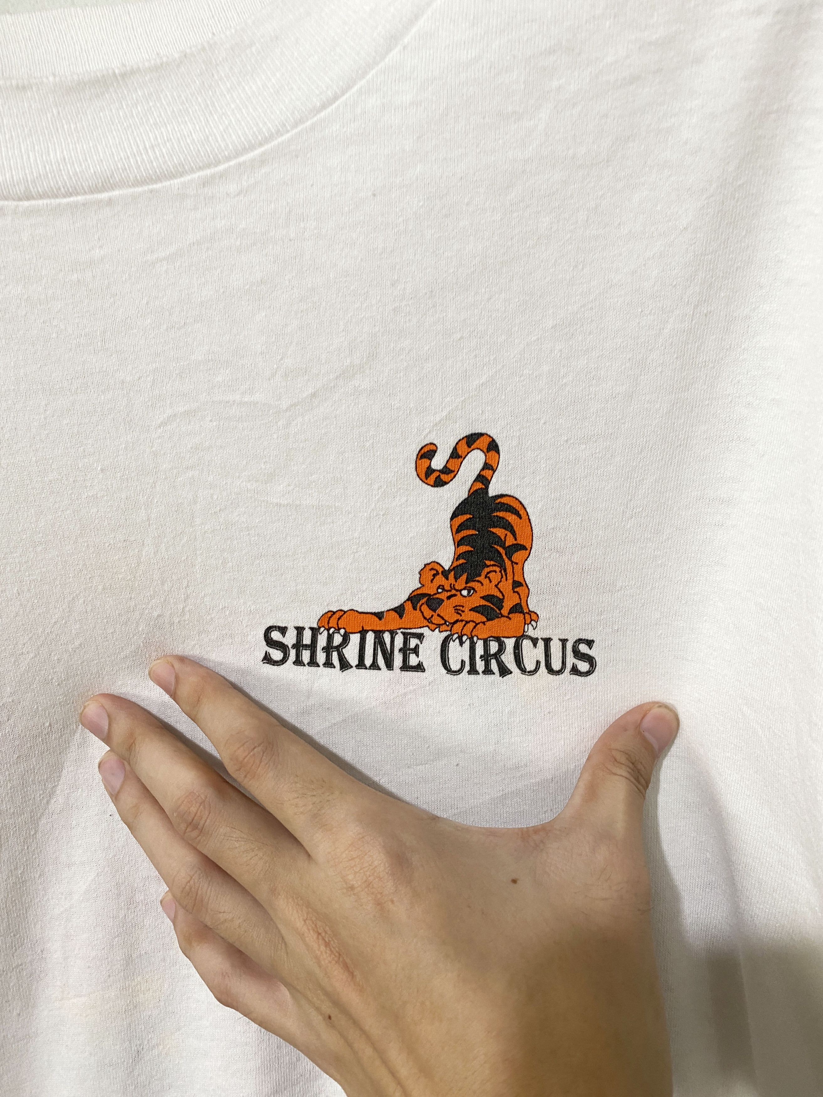 Vintage Vintage 90s Shrine Circus Shirt Size US XL / EU 56 / 4 - 4 Thumbnail