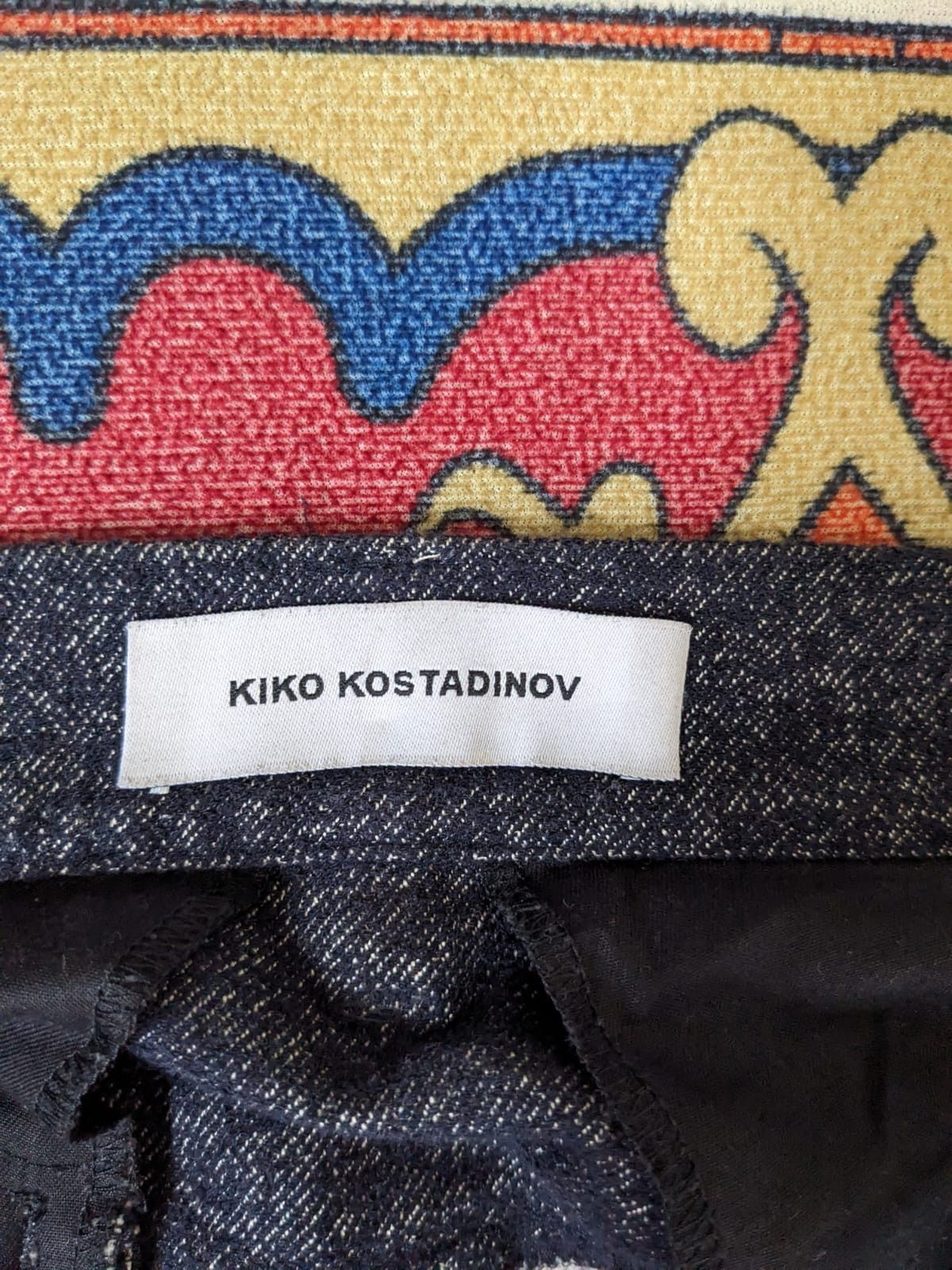 Kiko Kostadinov 008 'Tulcea' Denim Riding Claw Trousers Size US 32 / EU 48 - 4 Thumbnail