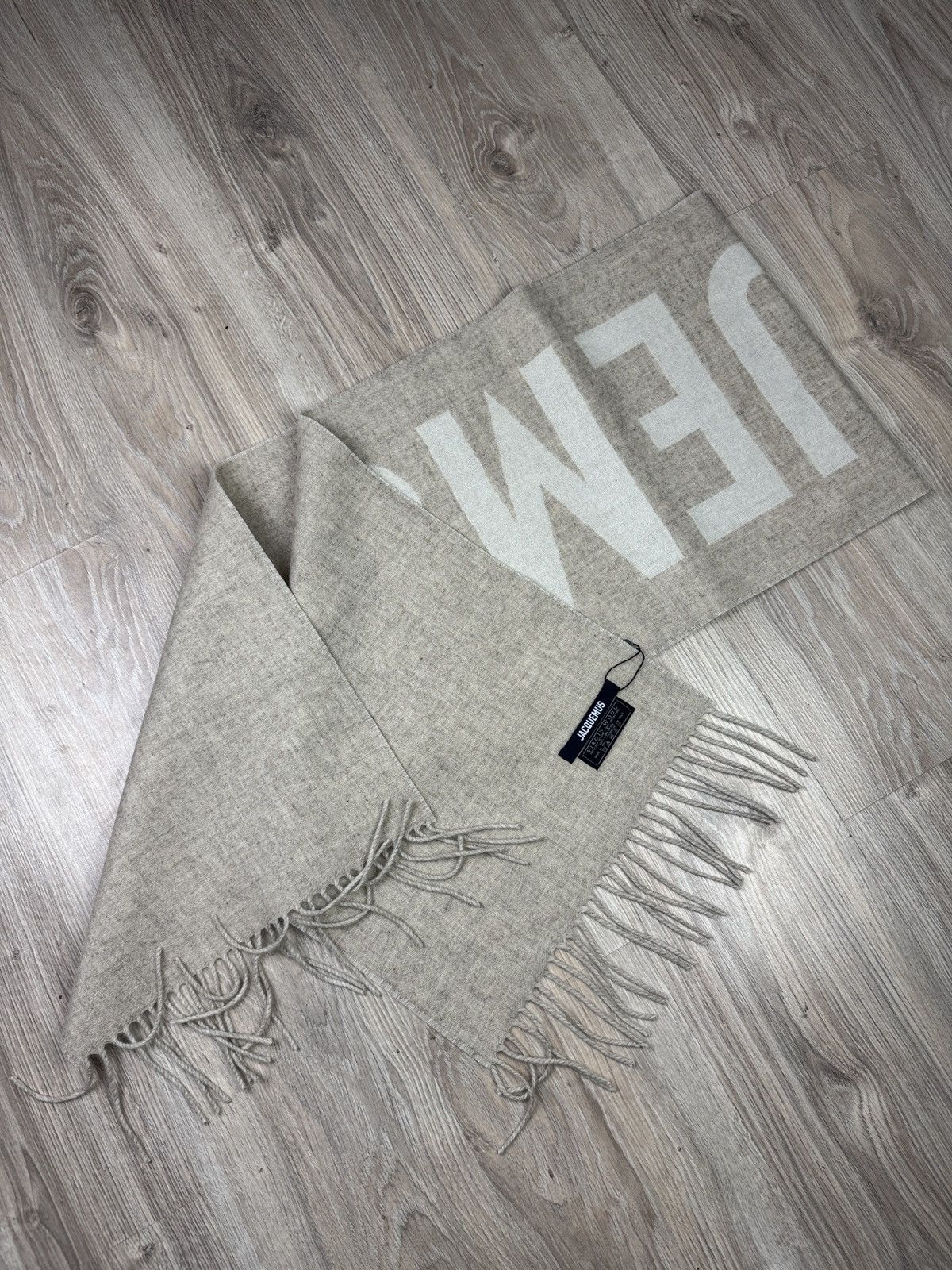 Jacquemus Jacquemus wool scarf mint Size ONE SIZE - 4 Thumbnail