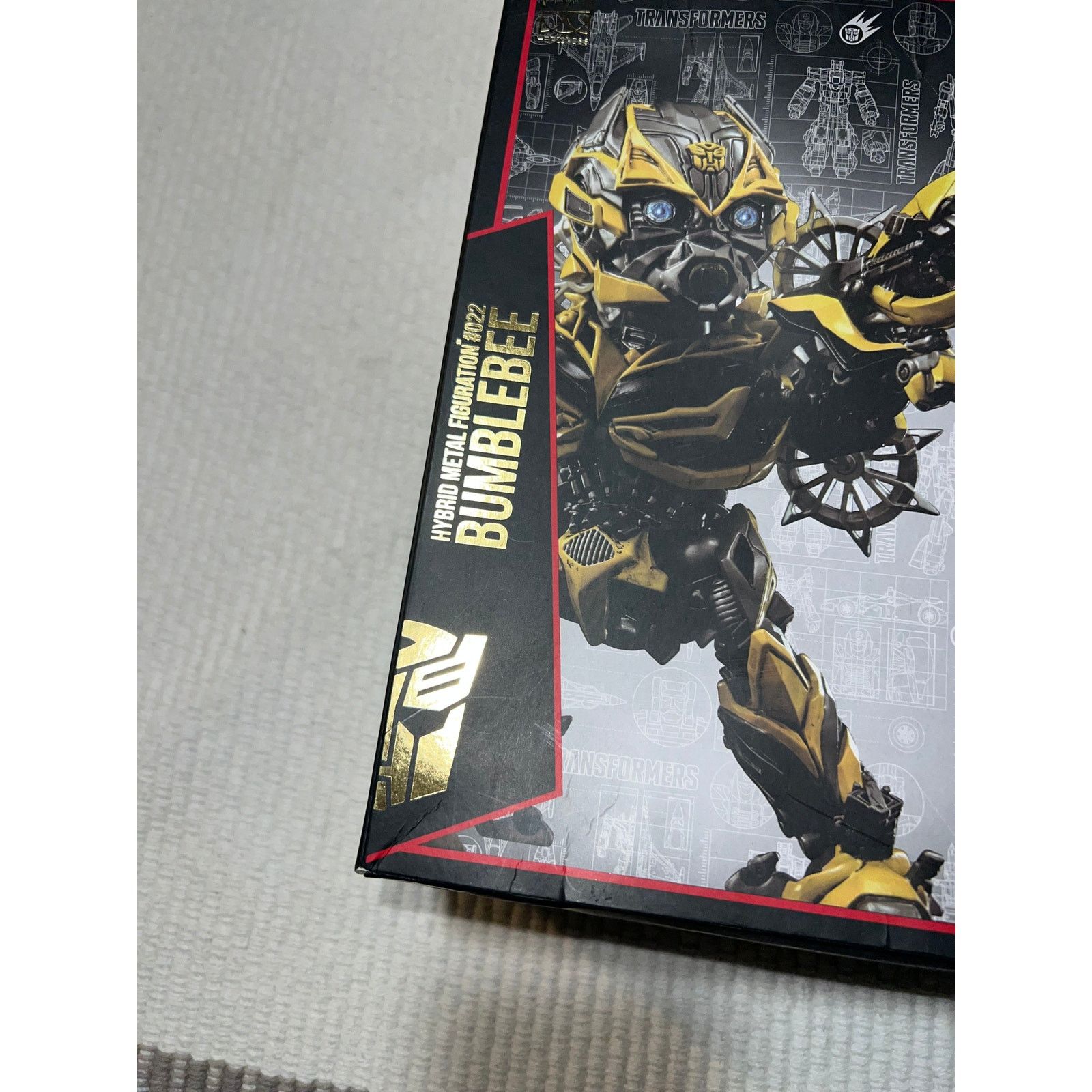 Transformers Hero cross Hybrid Metal Figuration# 022 Bumblebee Size ONE SIZE - 3 Thumbnail