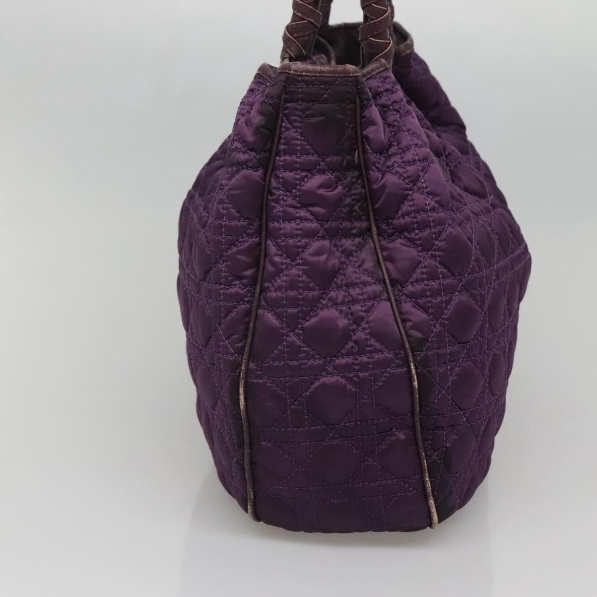 Dior DIOR Canage Tote Bag Nylon Purple Silver Size ONE SIZE - 4 Thumbnail