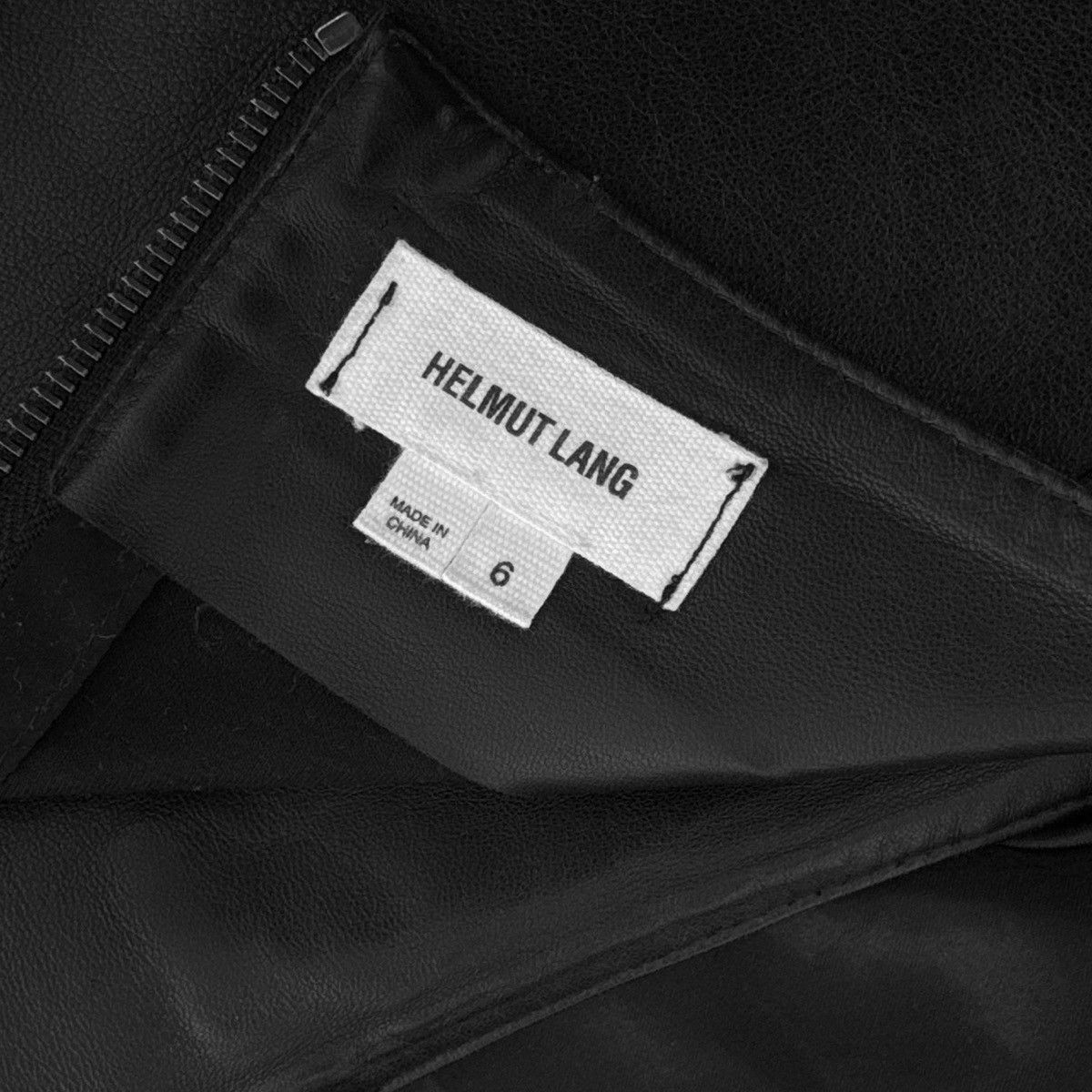 Helmut Lang Archive Helmut Lang Leather Skirt Size 28" / US 6 / IT 42 - 5 Thumbnail