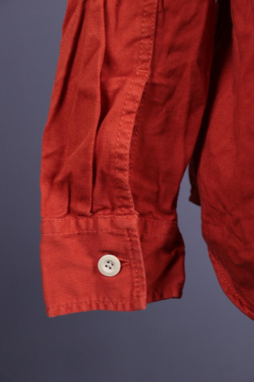 Nudie Jeans NUDIE JEANS CO Orange Denim Long Sleeve Shirt Size S Size US S / EU 44-46 / 1 - 11 Thumbnail