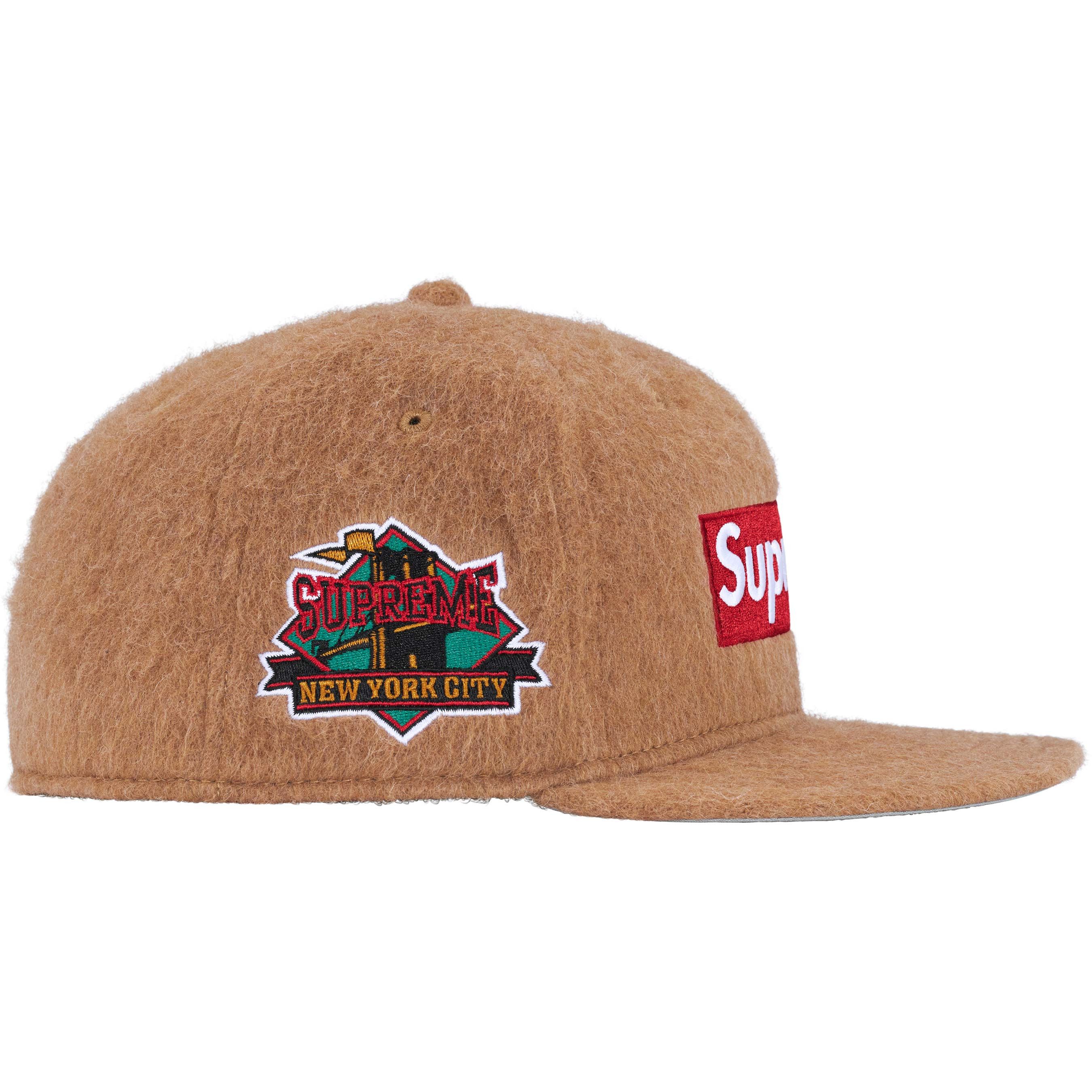 Supreme Brushed Wool Logo New Era® 7 1/2 New Era × Supreme supreme brushed wool box logo new era cap (camel