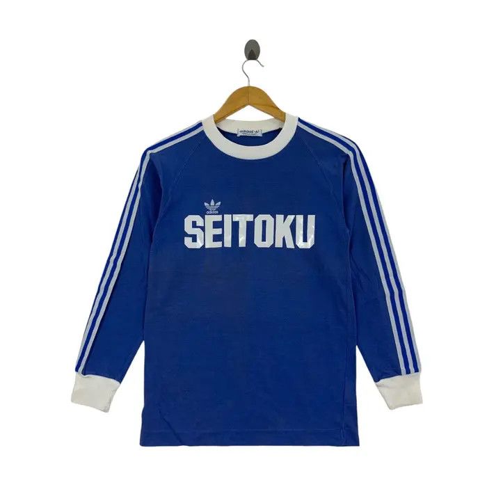 Adidas Vintage 70’ ADIDAS ORIGINALS x SEITOKU UNIVERSITY Tee Shirt Size US S / EU 44-46 / 1 - 1 Thumbnail