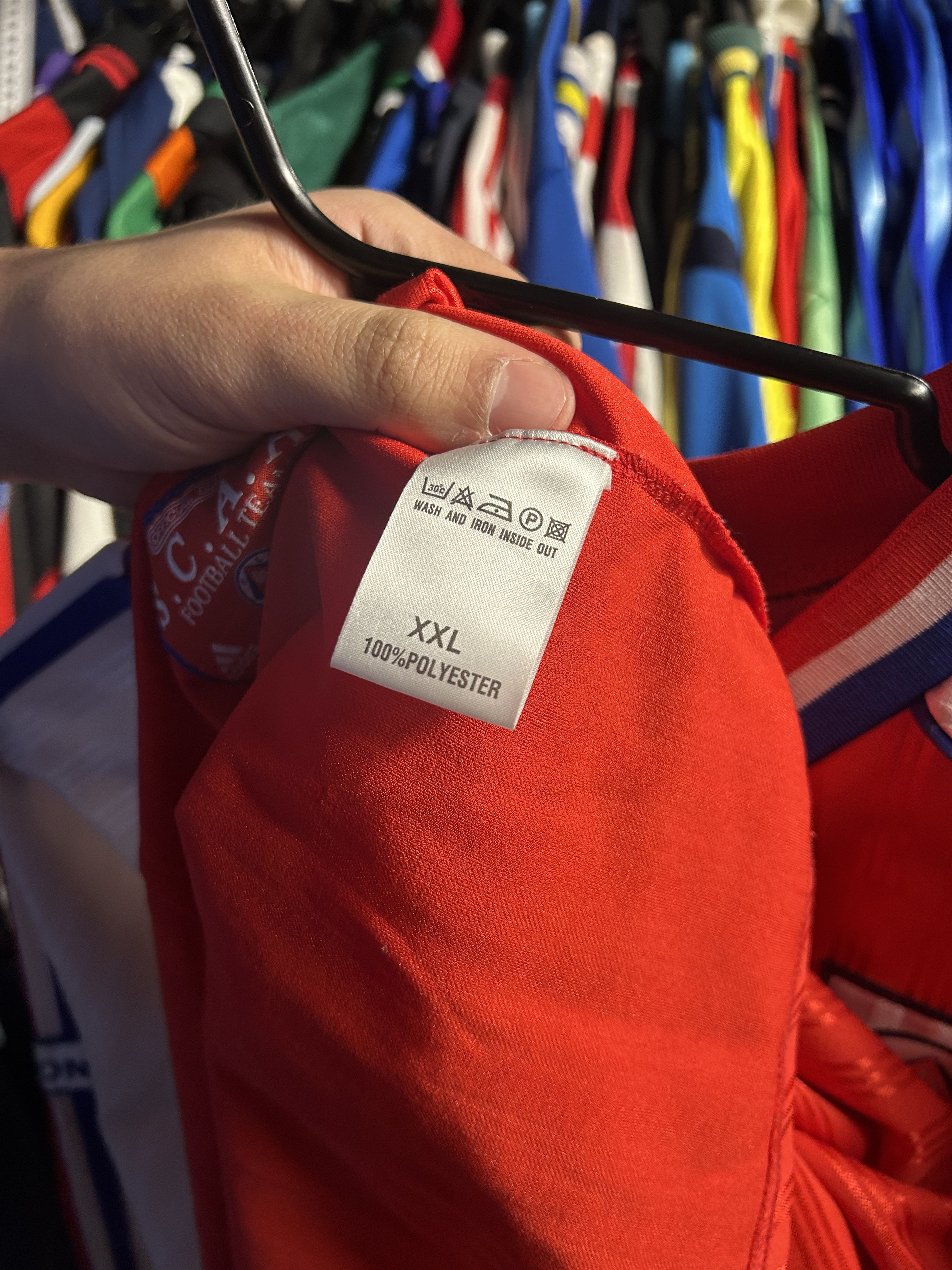 Adidas South China 1997/98 Home Jersey Size US XL / EU 56 / 4 - 6 Thumbnail