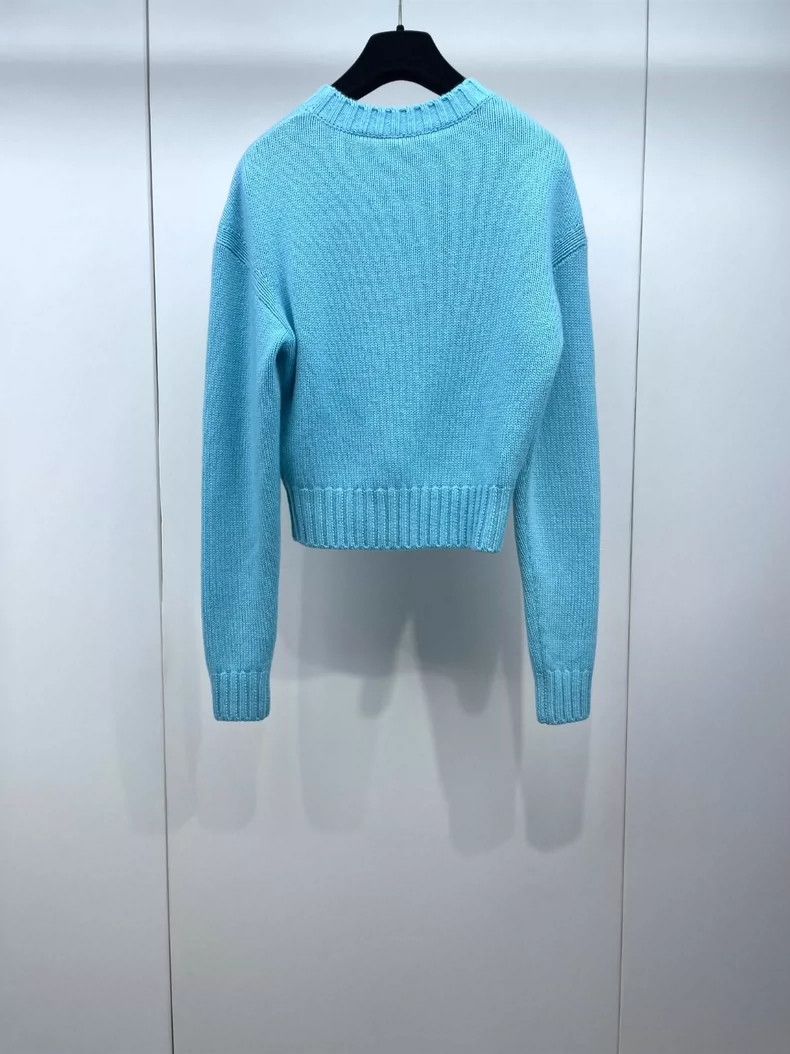 Chanel Chanel Letter embroidered sweater 2504-Nextarrow Size XXS / US 00 / IT 34 - 2 Thumbnail