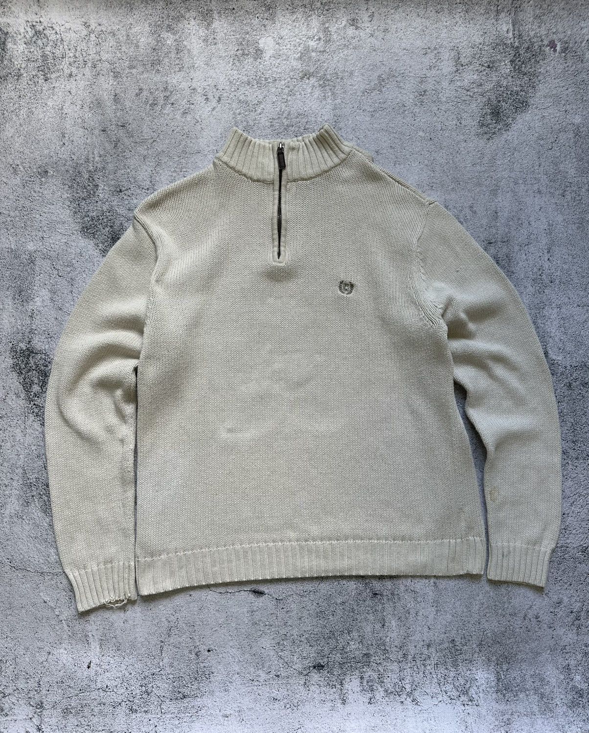 Chaps Ralph Lauren Vintage Chaps Ralph Lauren Knit Sweater Old Many Logo Style Size US L / EU 52-54 / 3 - 1 Thumbnail