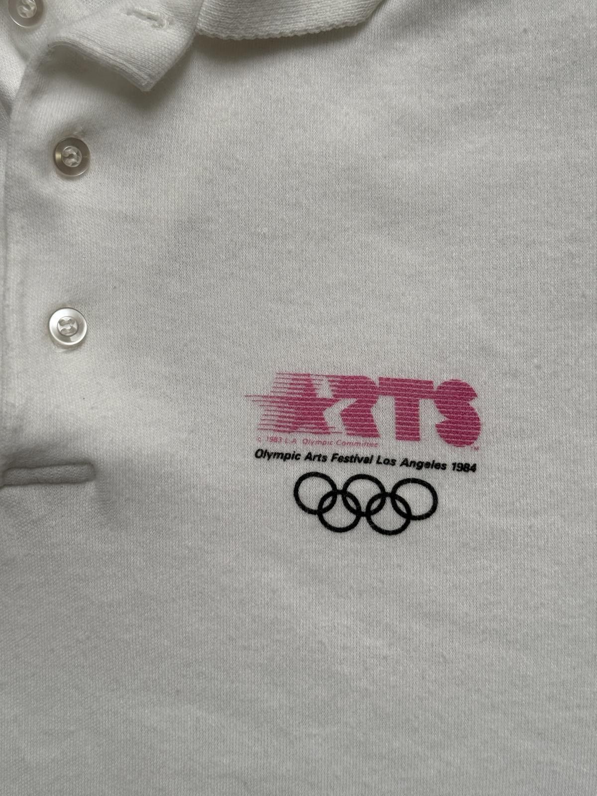 Designer VTG Olympics Los Angeles 1984 Polo - Olymp Arts Festival S Size US S / EU 44-46 / 1 - 3 Thumbnail