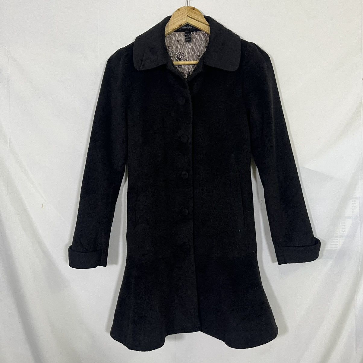 If Six Was Nine 2000s DURAS AMBIENT GOTHIC PUNK WOOL JACKET Size XS / US 0-2 / IT 36-38 - 1 Thumbnail