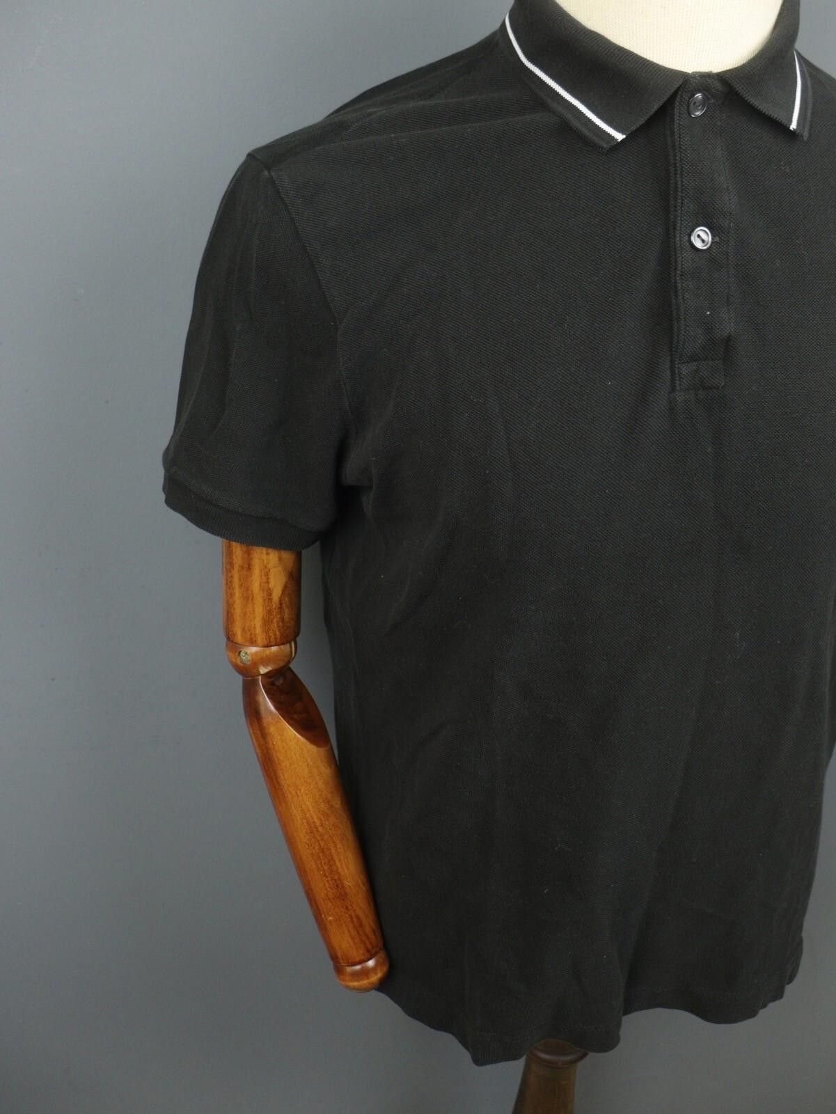 Lacoste Lacoste Black Cotton Collared Popover Polo Shirt Size 5 Size US M / EU 48-50 / 2 - 4 Thumbnail