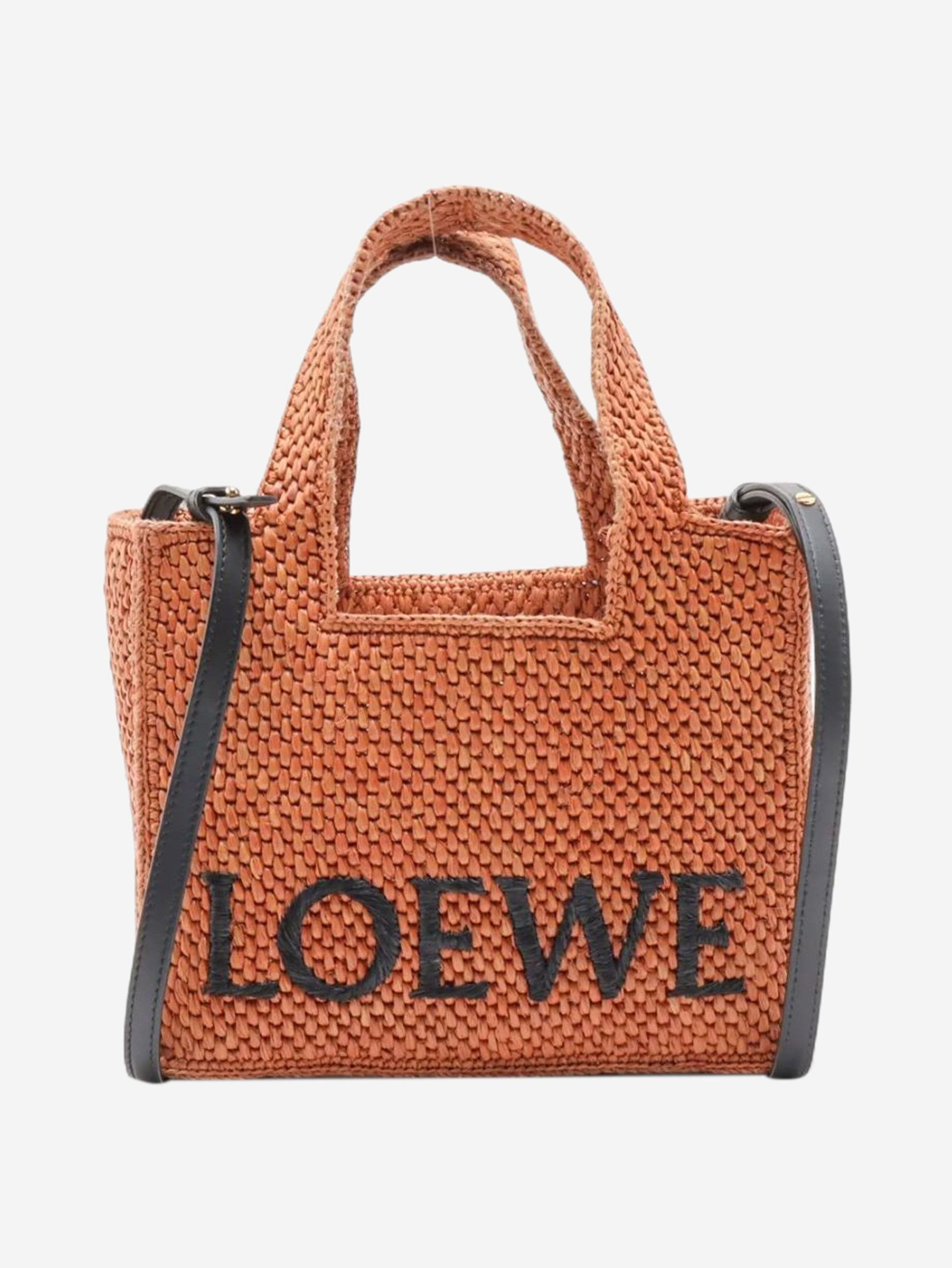 Loewe Tan Font tote Size ONE SIZE - 1 Thumbnail