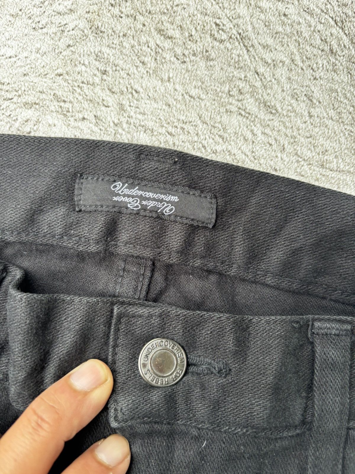 Undercover Undercover undercoverism denim longpants distressed vintage Size US 30 / EU 46 - 4 Thumbnail
