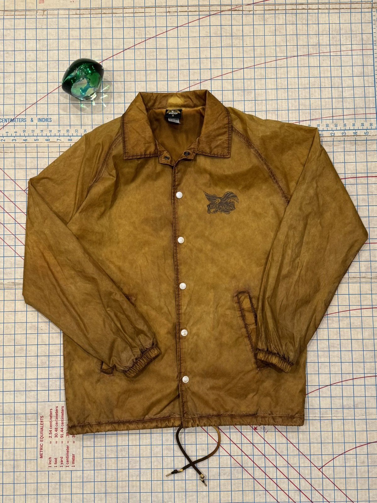Loser Machine Company NWT Loser Machine Faded Brown Coaches Jacket Size Medium Size US M / EU 48-50 / 2 - 4 Thumbnail
