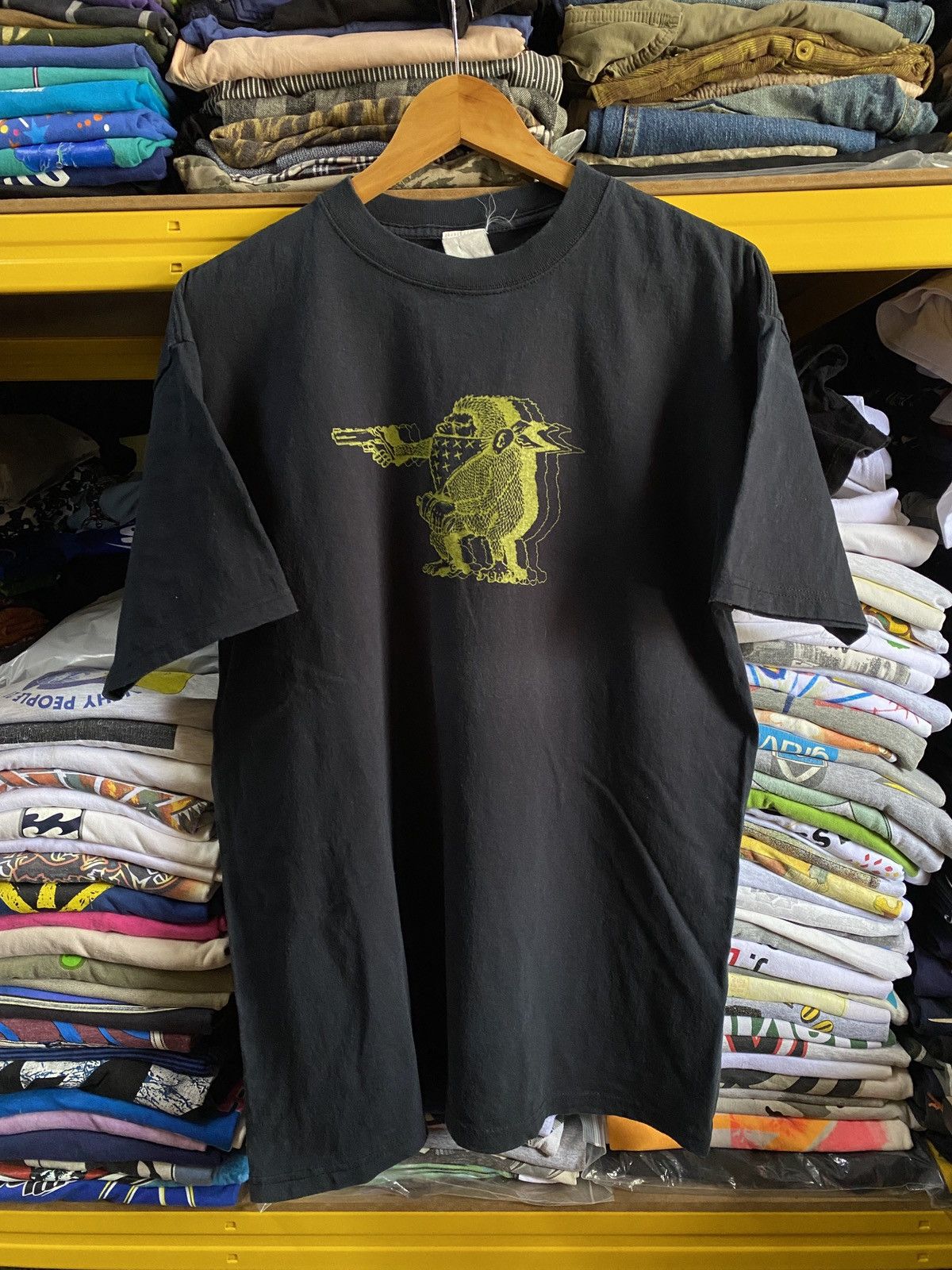 Vintage 90s Skateboard Graphic smoking kills