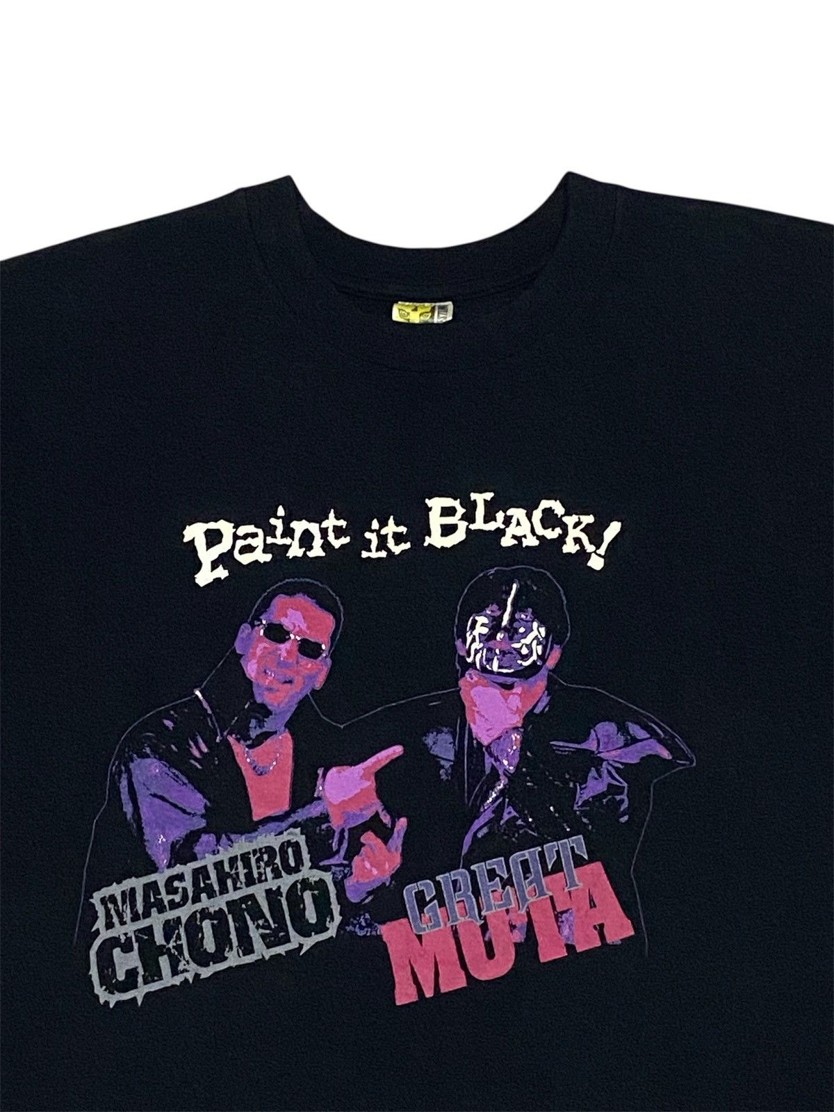 Vintage × WCW/nWo Vintage 90s Nwo Great Muta Masahiro Chonojapan Pro-Wrestling Size US L / EU 52-54 / 3 - 3 Thumbnail