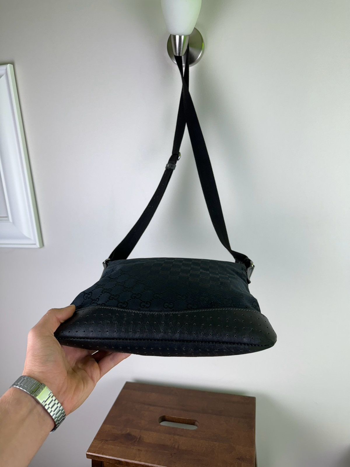 Gucci Luxury shoulder messenger bag Gucci GG original item Size ONE SIZE - 4 Thumbnail