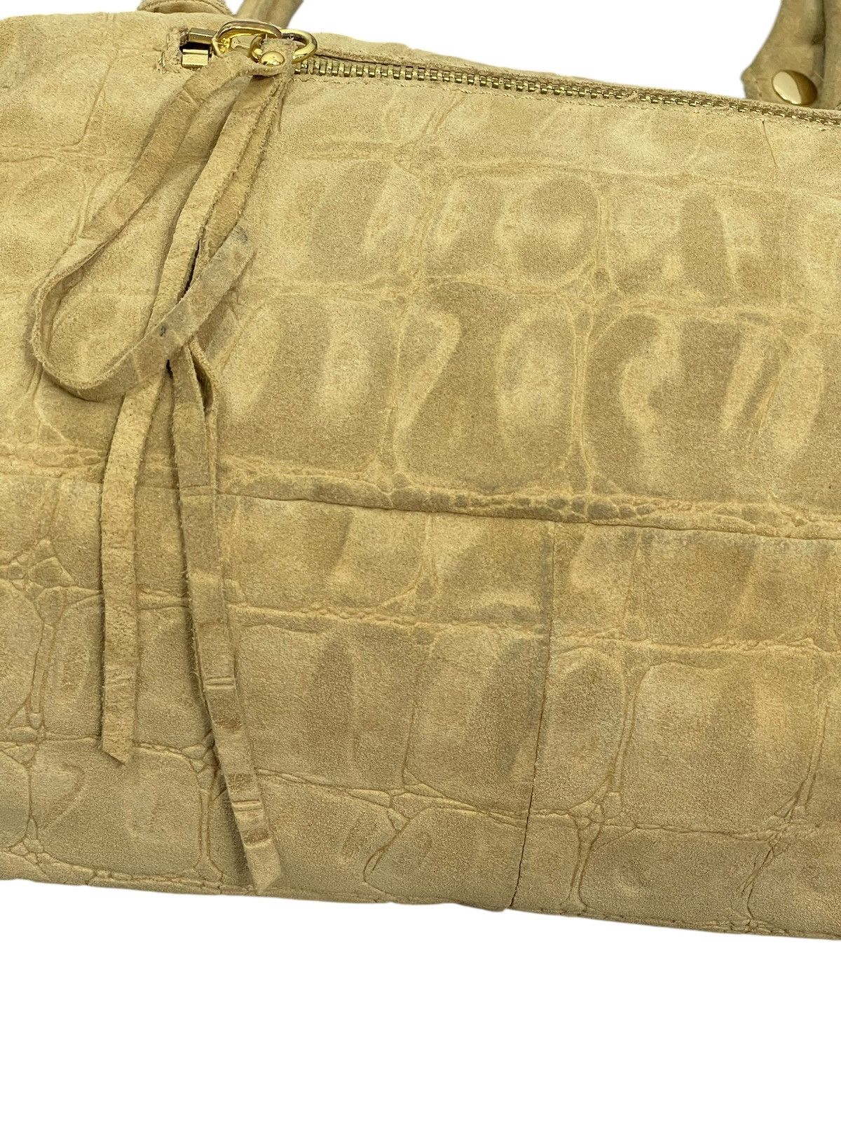 Genuine Leather Full Suede Leather Linea Pelle East-West Bag 1🟩6 Size ONE SIZE - 17 Thumbnail