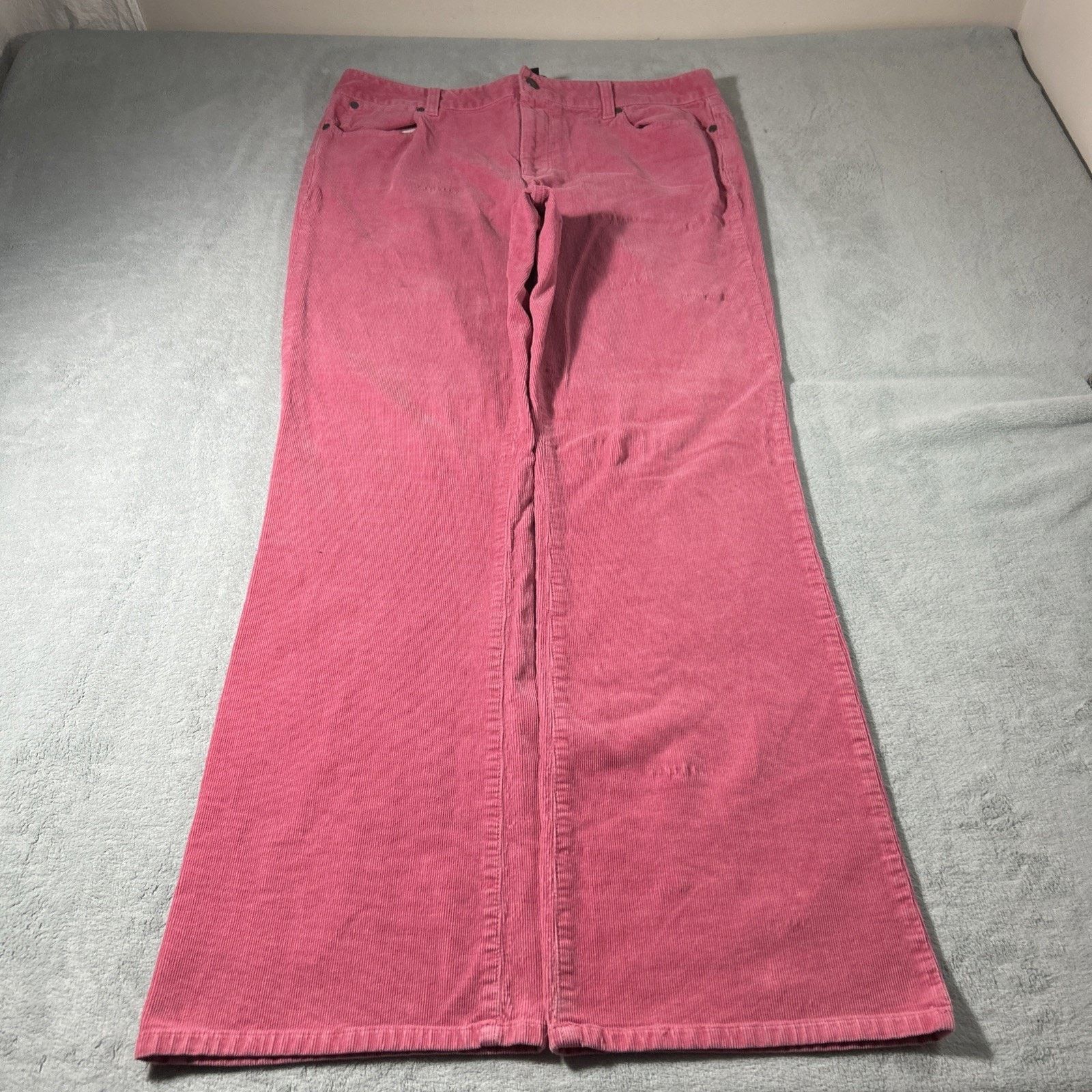 Talbots Corduroy Beyond Baggy Pants 36x31 Dojo Flare Wide Hamilton Size 36" / US 14 / IT 50 - 11 Thumbnail