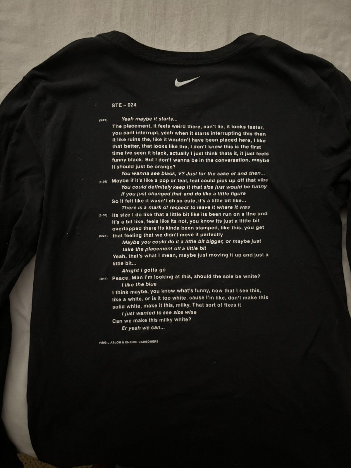 Nike × Off-White Nike Off-Campus Tee Size US M / EU 48-50 / 2 - 2 Thumbnail