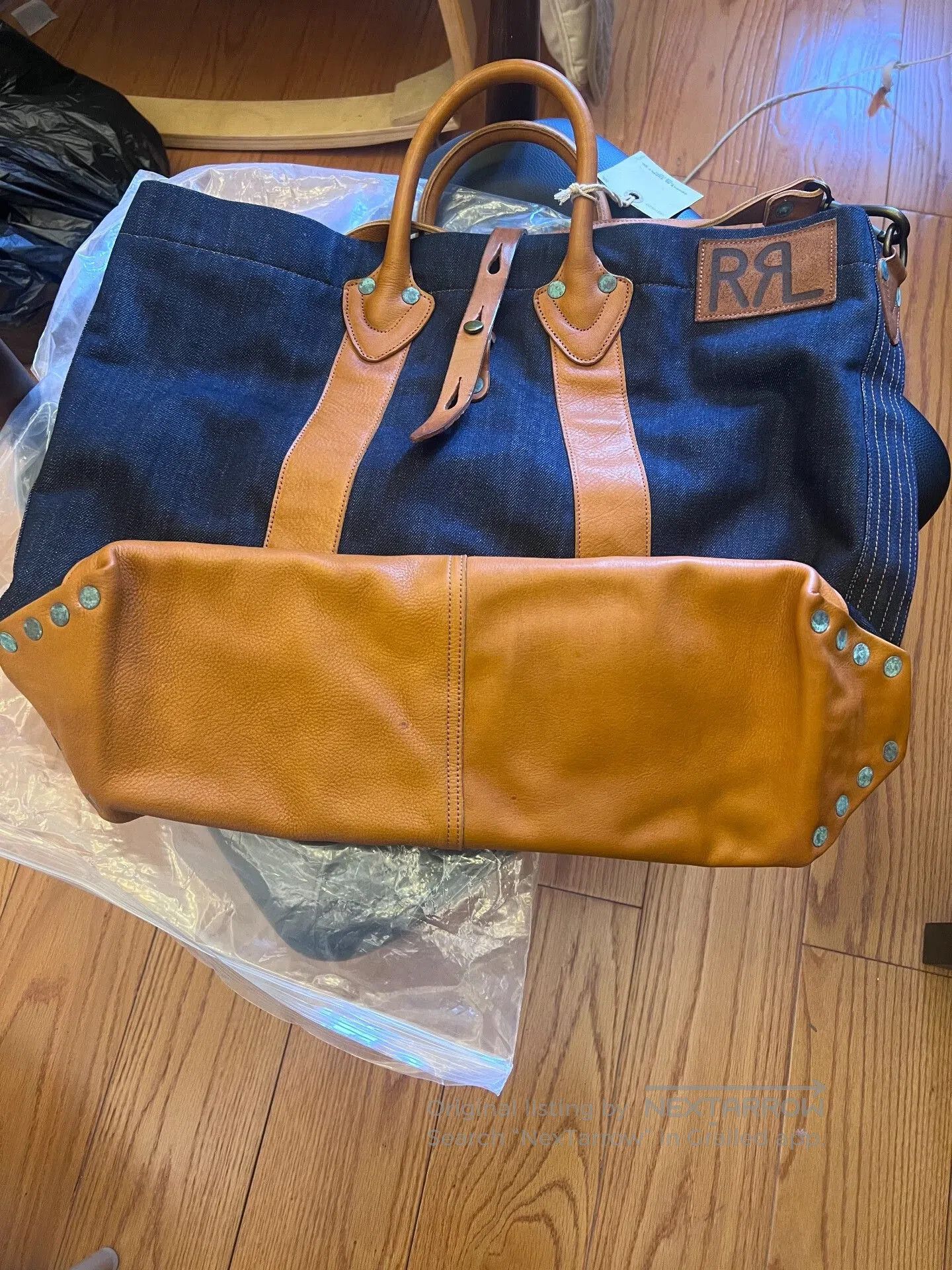 RRL Ralph Lauren RRL Large Tote Bag. Size ONE SIZE - 3 Thumbnail
