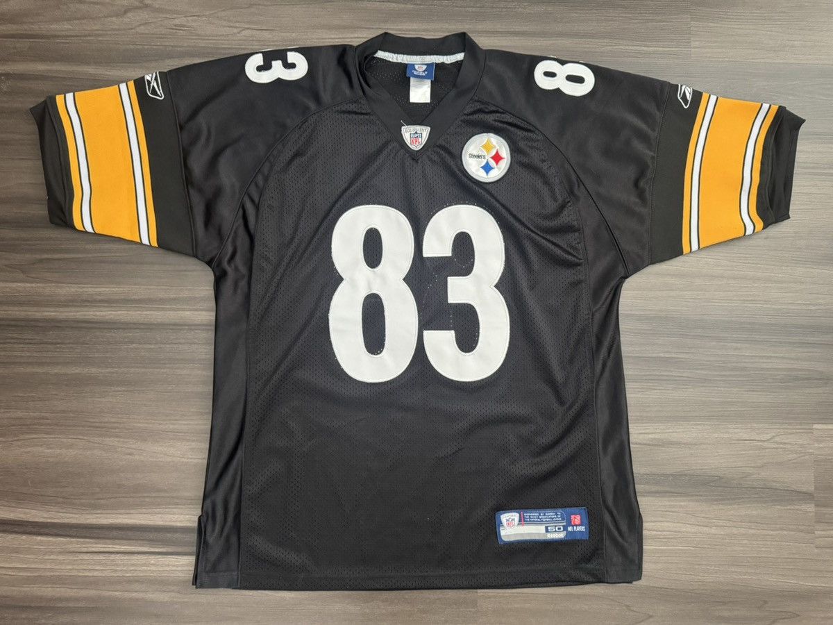 Reebok Pittsburgh Steelers Heath Miller 83 NFL Home Stitched Jersey Size US XL / EU 56 / 4 - 1 Thumbnail