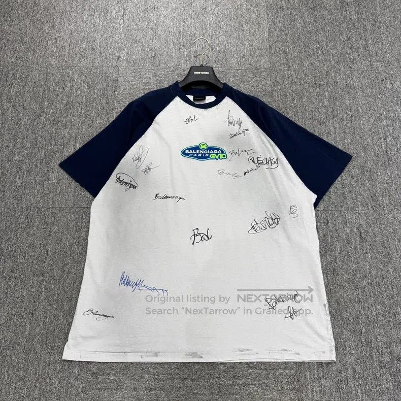 Balenciaga Balenciaga Graffiti letter distressed short-sleeve Size US M / EU 48-50 / 2 - 1 Thumbnail