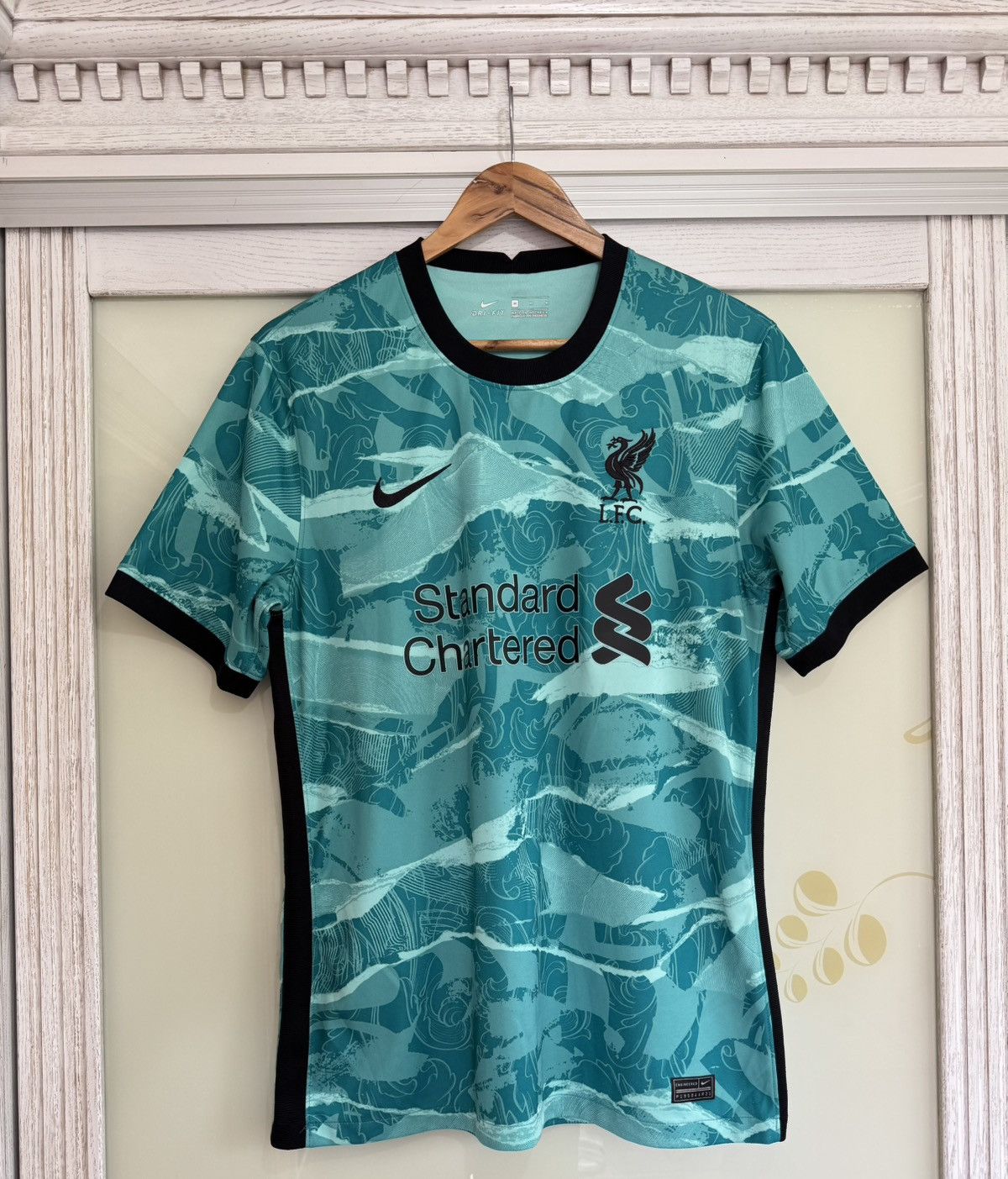 Liverpool 2020-2021 Away Soccer Jersey Football Kit Shirt