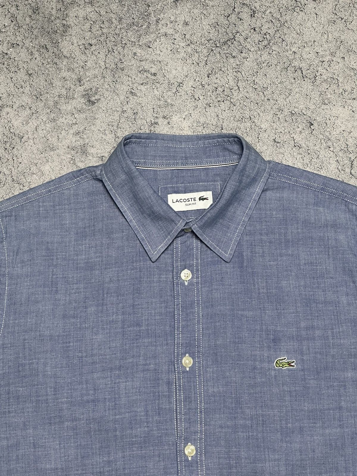 Lacoste Lacoste Short Sleeve Button Shirt Size US M / EU 48-50 / 2 - 4 Thumbnail
