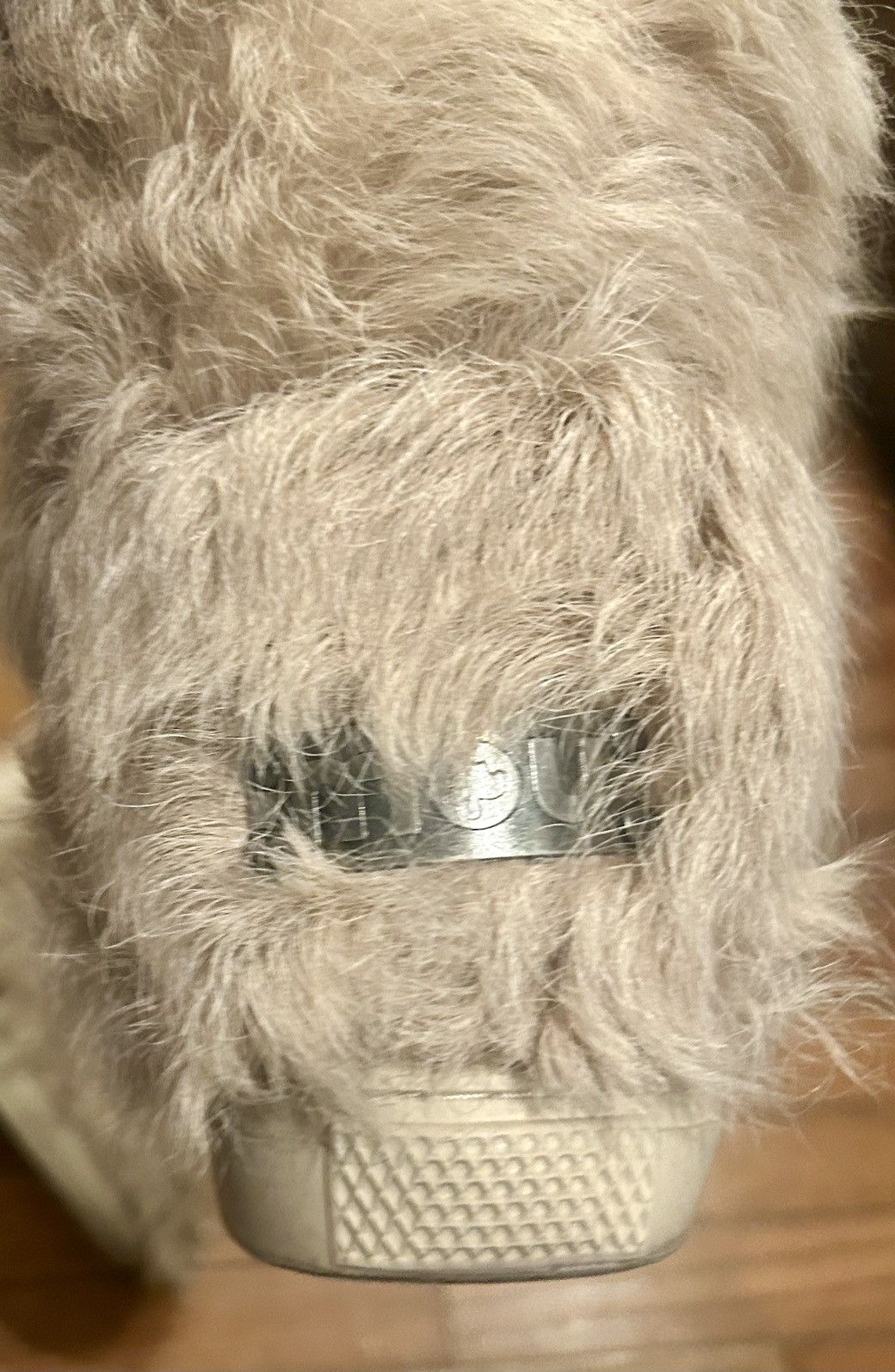 Mou MOU Cream Goat Hair Fur Eskimo Size US 8 / IT 38 - 12 Thumbnail
