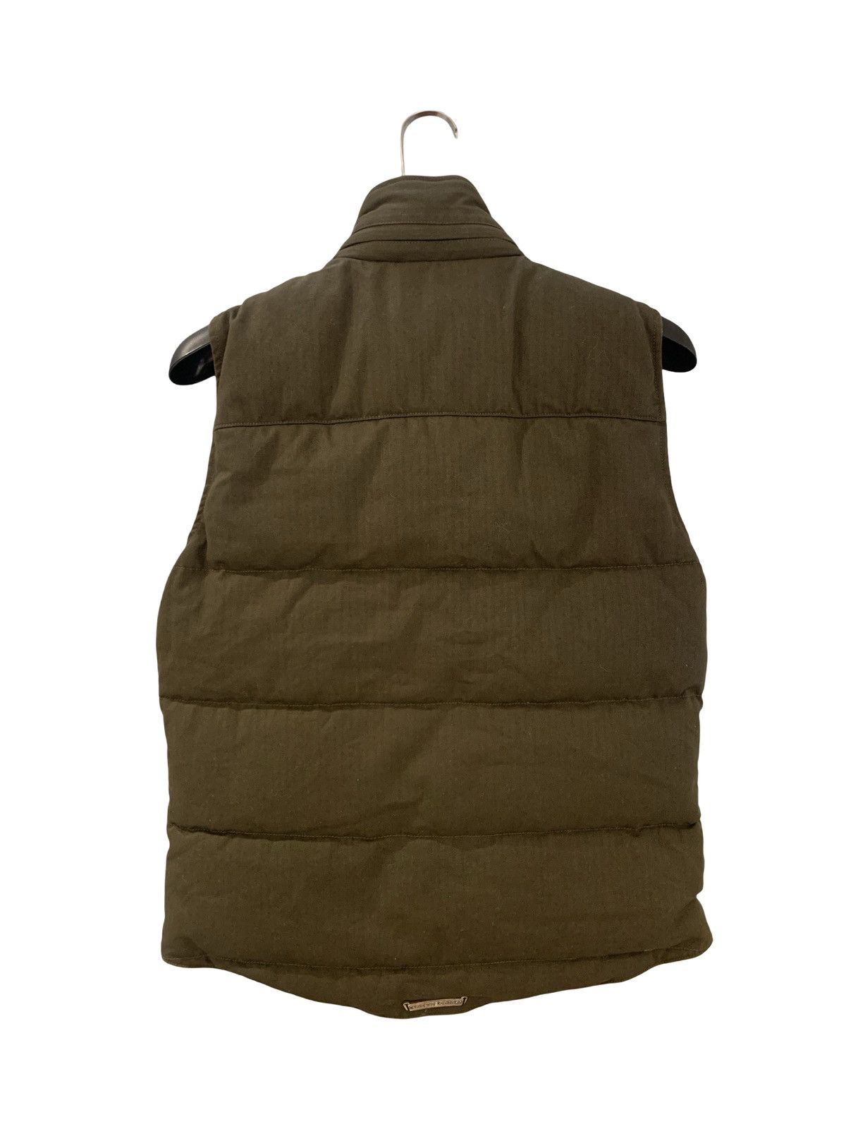 Chrome Hearts Military green canvas puffer vest Size US S / EU 44-46 / 1 - 2 Thumbnail