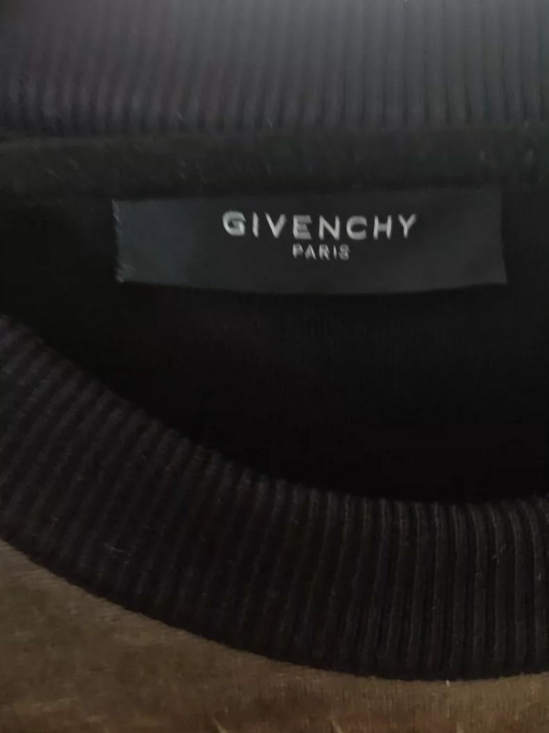 Givenchy Givenchy Black velvet hoodie Size US M / EU 48-50 / 2 - 2 Thumbnail