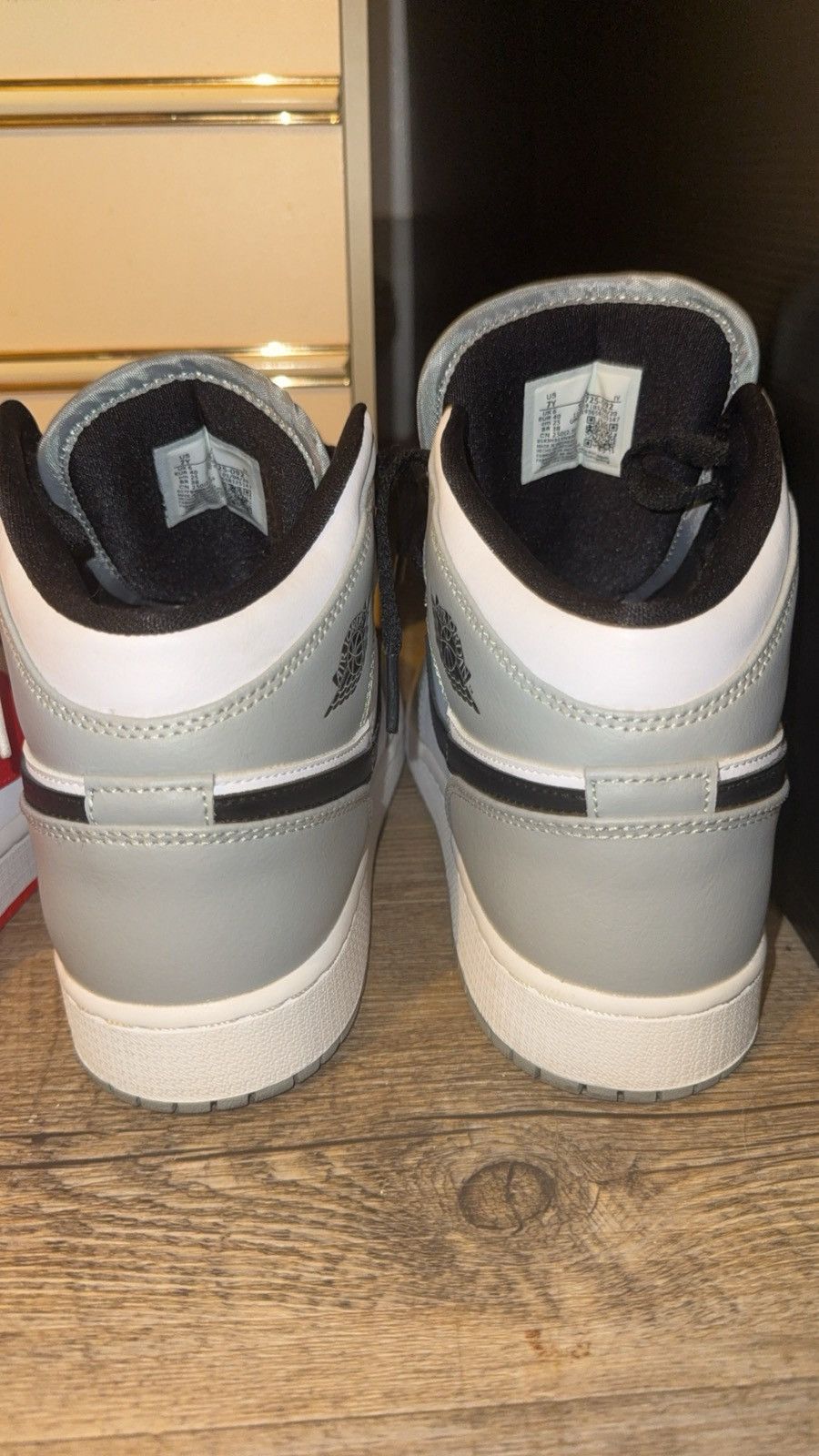 Jordan Brand Air Jordan 1 mid Light Smoke Grey Size US 8 / IT 38 - 5 Thumbnail