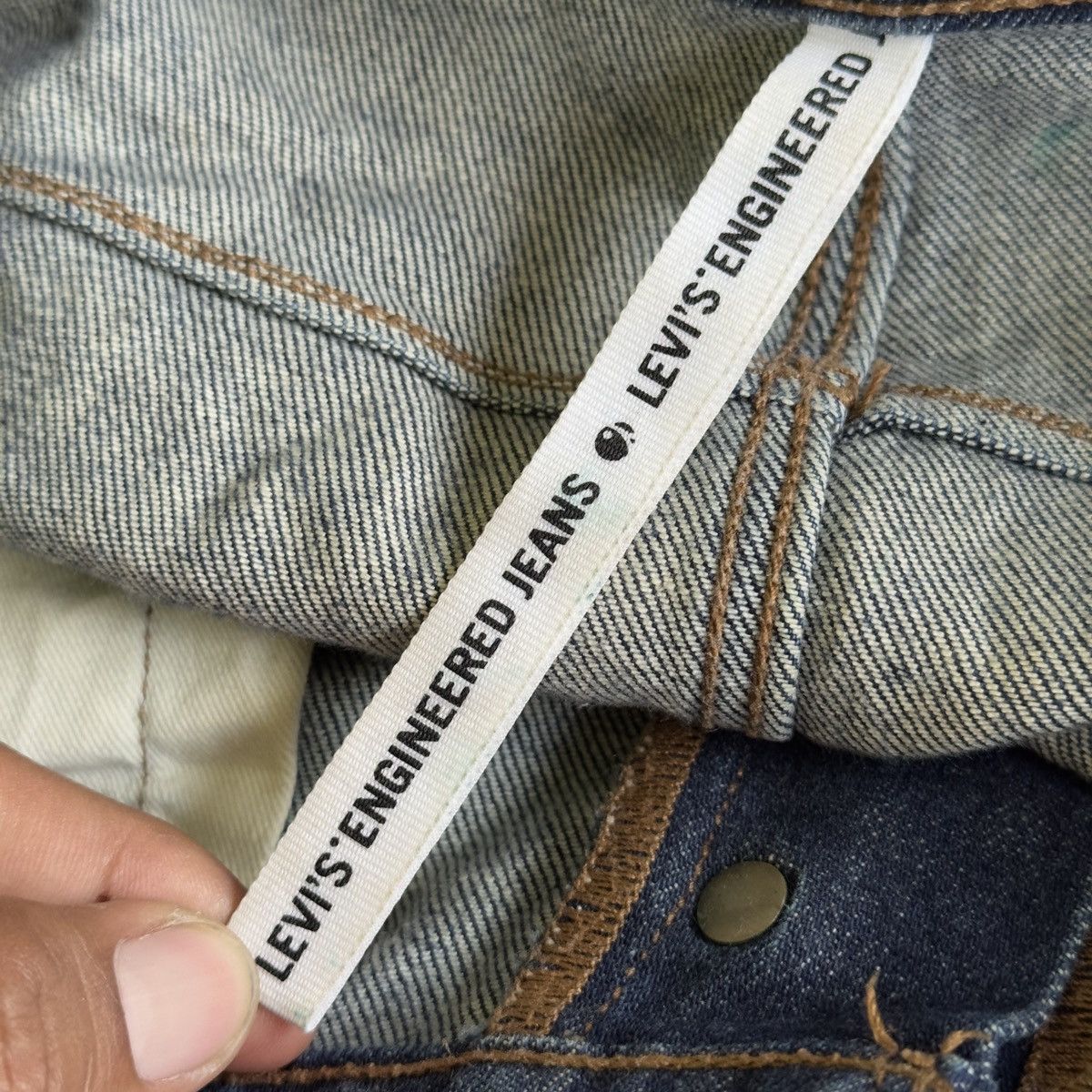 Levi's Levis Engineer Twist Legs 🎌💥 Size US 34 / EU 50 - 9 Thumbnail