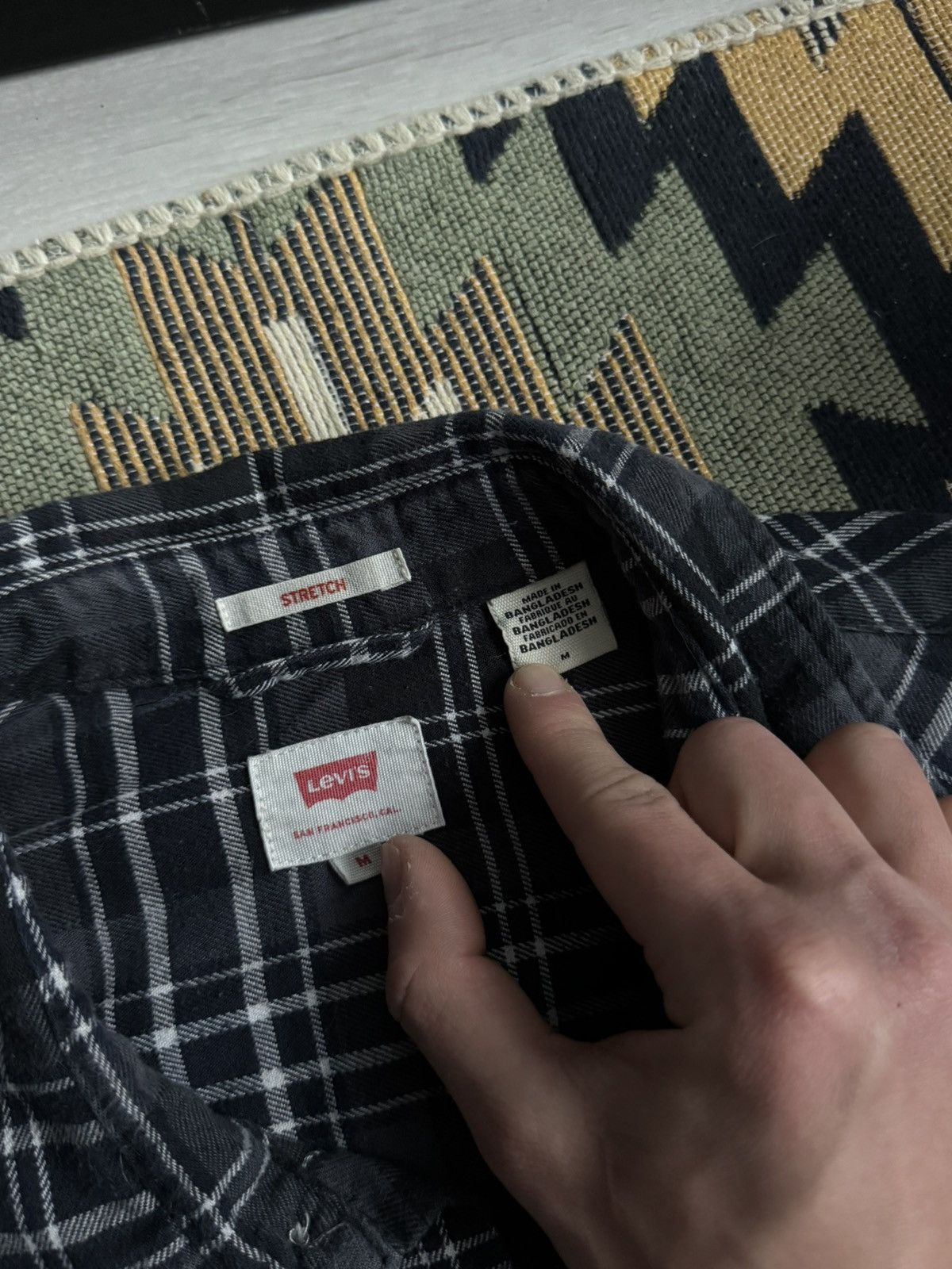 Levi's Vintage Levi’s Flannel Button Up Shirt Size US M / EU 48-50 / 2 - 9 Thumbnail