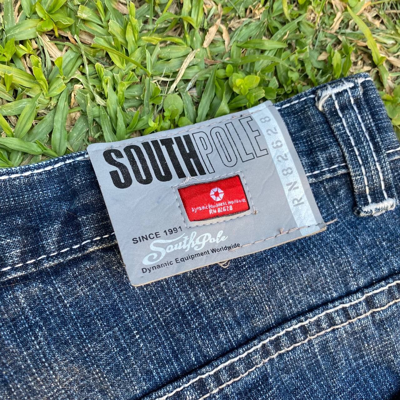 If Six Was Nine × Le Grande Bleu (L.G.B.) × Southpole Vintage Southpole Loose Fit Denim Jeans Size US 30 / EU 46 - 3 Thumbnail