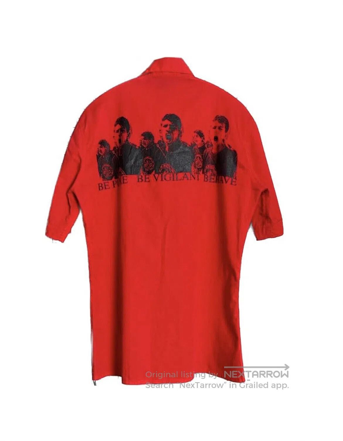 Raf Simons Raf Simons Red Button-Up Shirt. Size US M / EU 48-50 / 2 - 1 Thumbnail