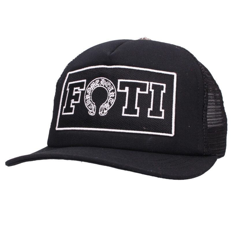 Chrome Hearts Chrome Hearts FOTI Patch Trucker Cap Hat Size ONE SIZE - 1 Thumbnail