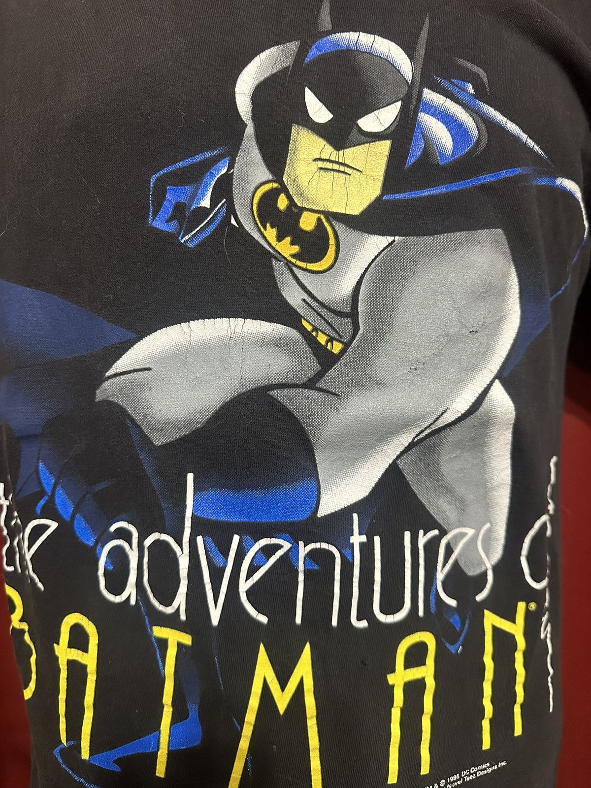 DC Comics × Vintage Vintage The Adventures of Batman Tshirt DC Cartoon Grail Size US M / EU 48-50 / 2 - 3 Thumbnail
